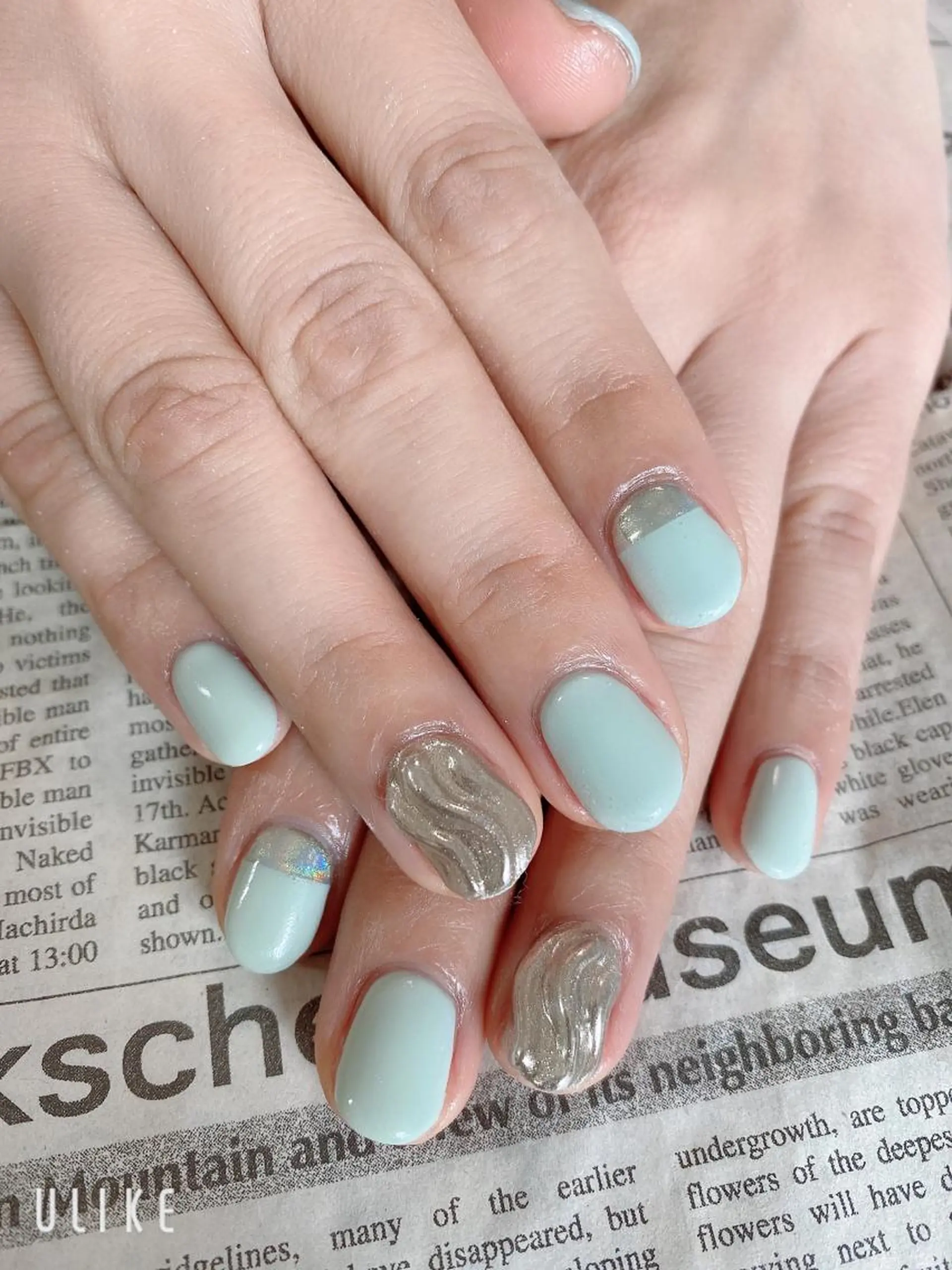 ネイル ハンドネイル ハンドケア 森山 舞のネイルデザイン