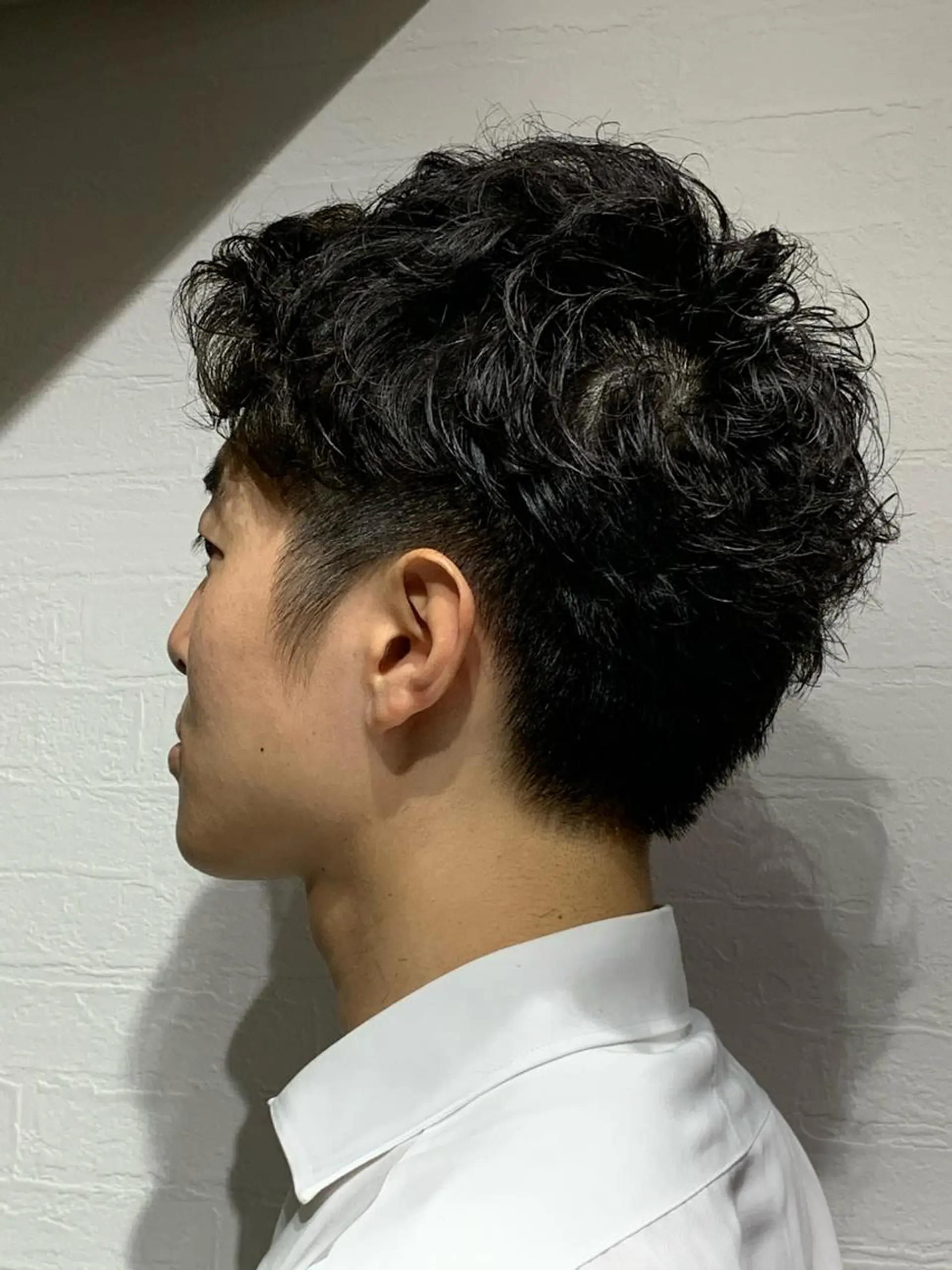 ショート パーマ メンズ ささき まさとのヘアスタイル