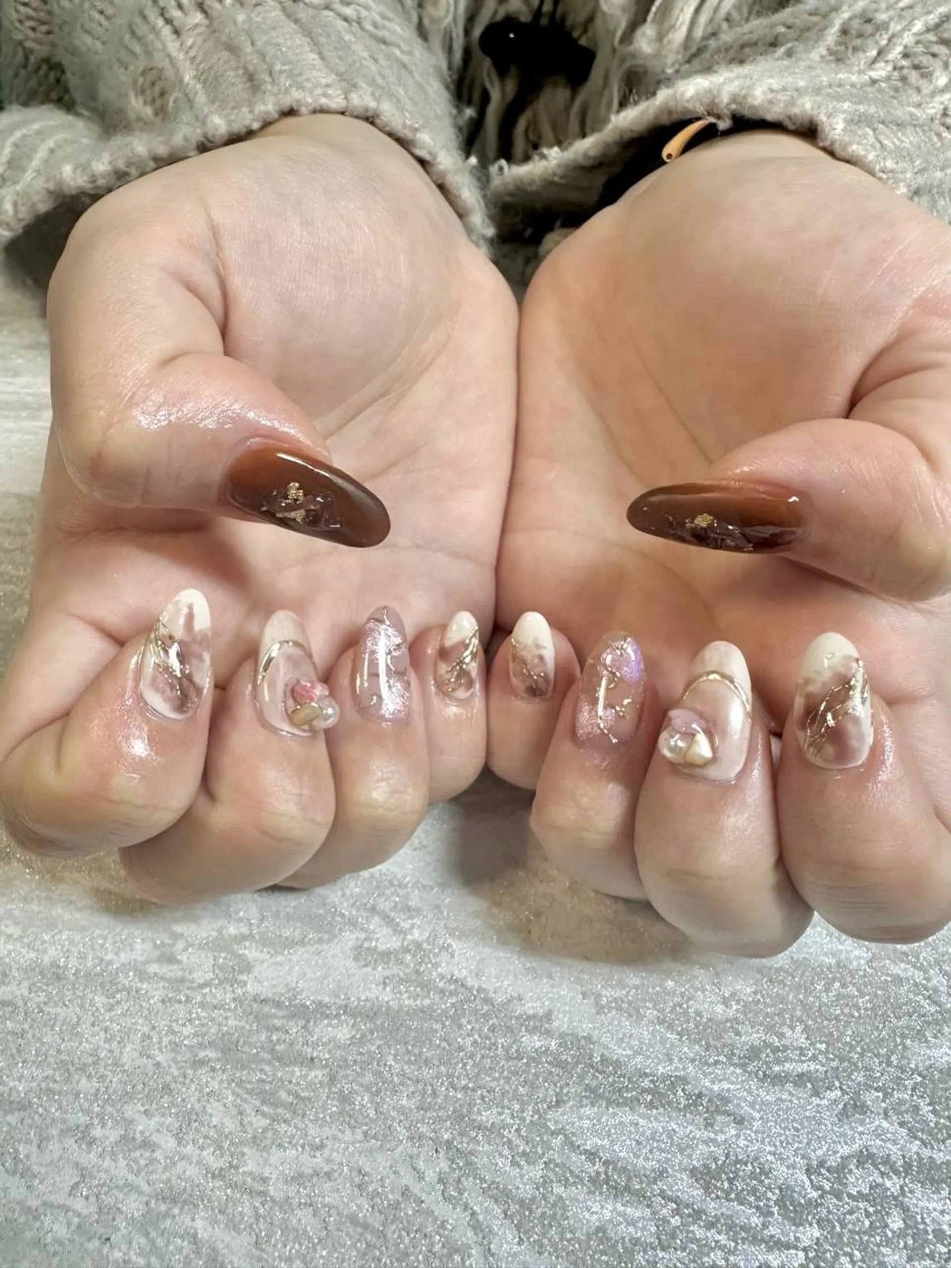 ネイル ニュアンスネイル 221 nailのネイルデザイン