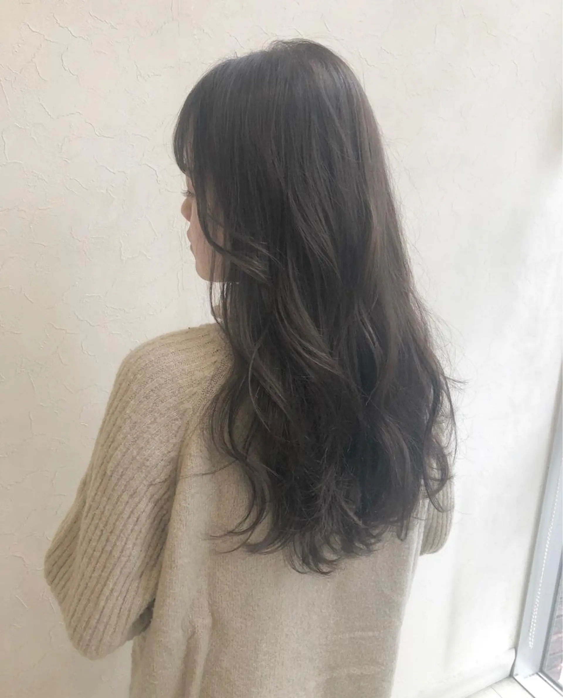 ロング カラー nakahara madokaのヘアスタイル