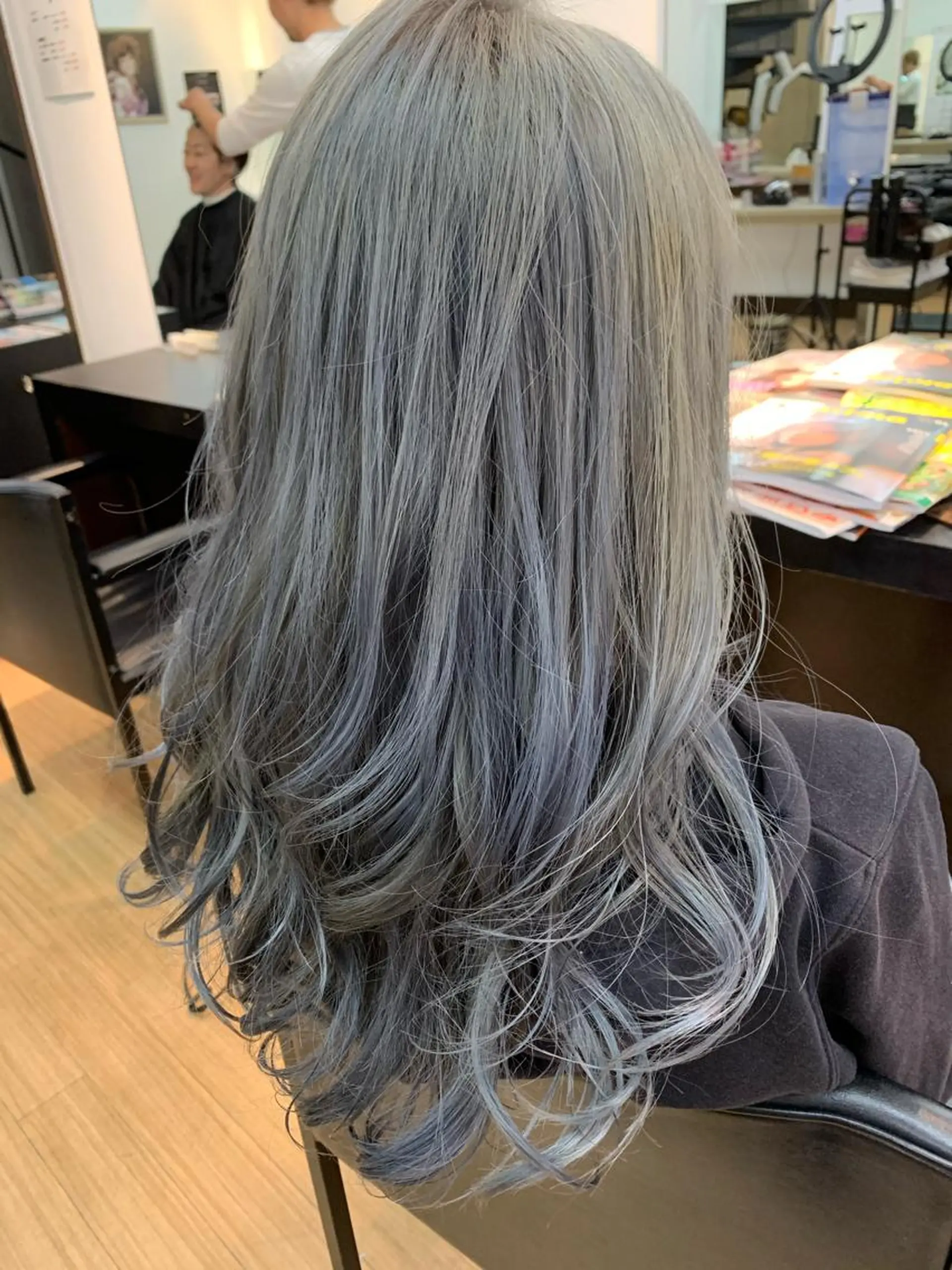 ロング カラー IORI #韓国ヘア#髪質改善のヘアスタイル