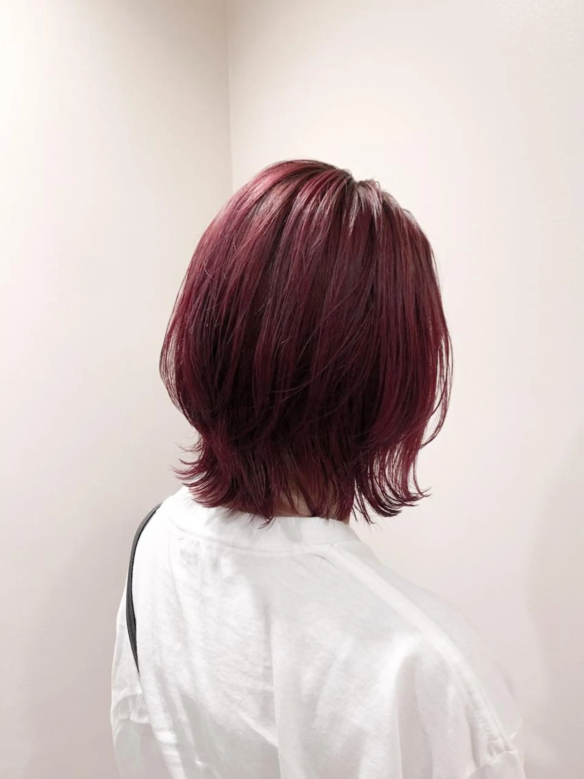 ミディアム カラー ヘアアレンジ カット ヘアカラー トリートメント 山崎 澪 レイヤーカット/大宮のヘアスタイル