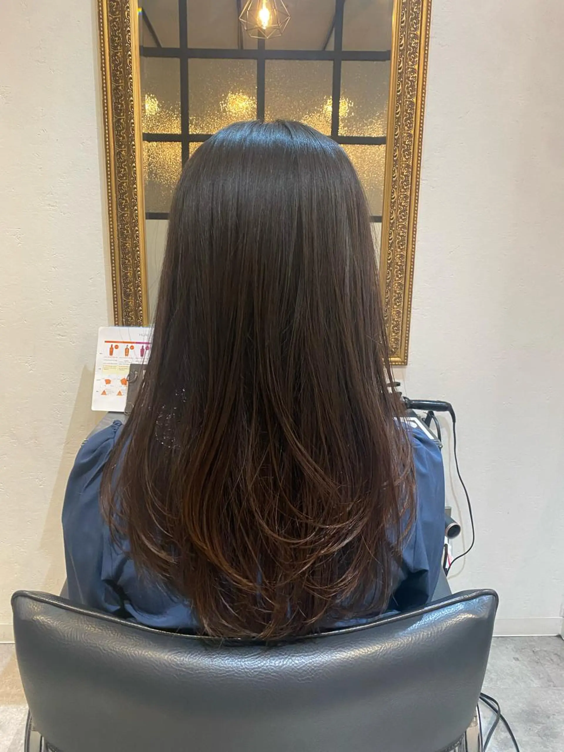 ロング カット トリートメント 🫧透明感カラー 🫧 ジルバ清水南海のヘアスタイル