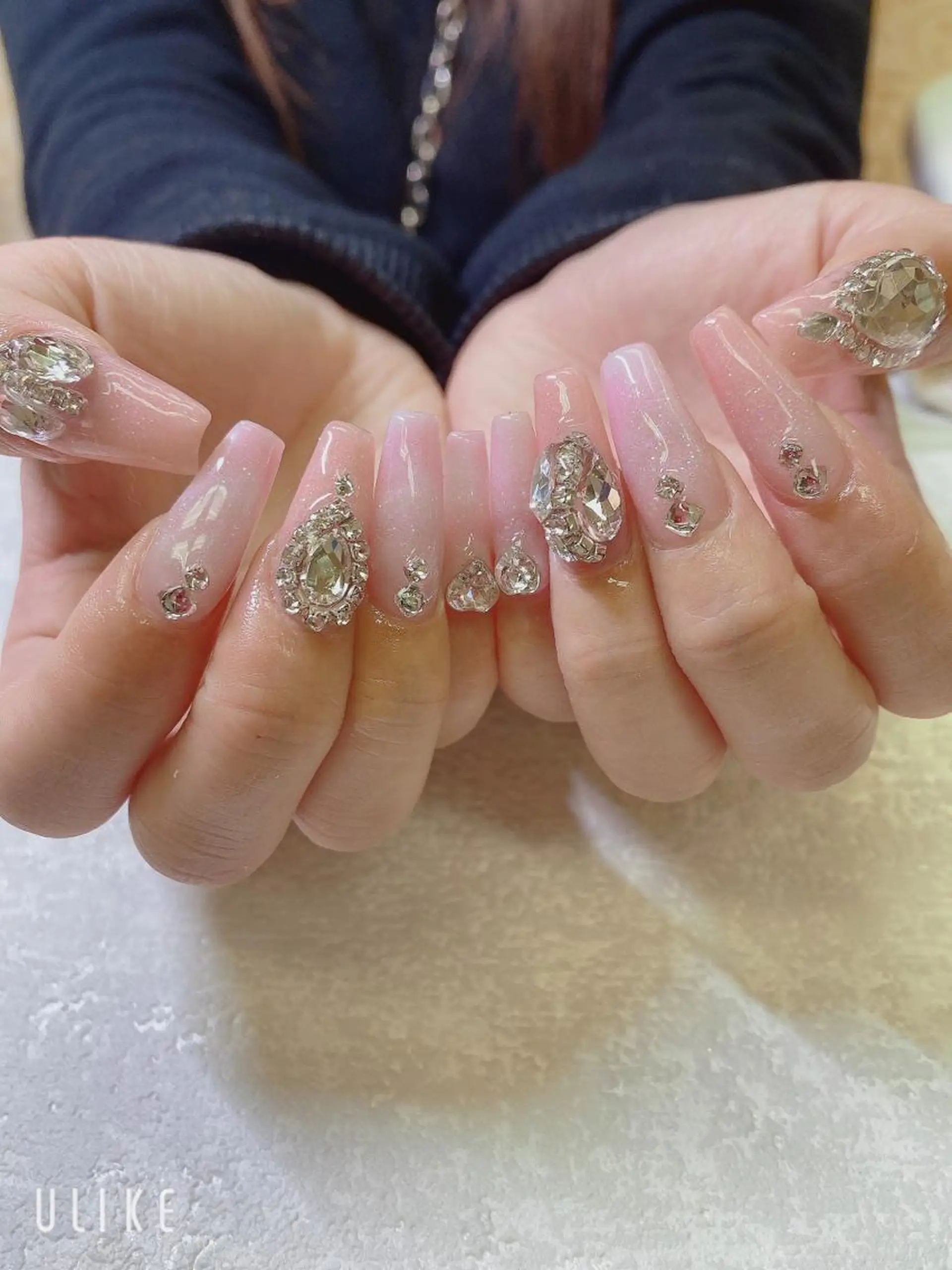 セミロング ハンドネイル JNA認定講師🌸 RIEのネイルデザイン