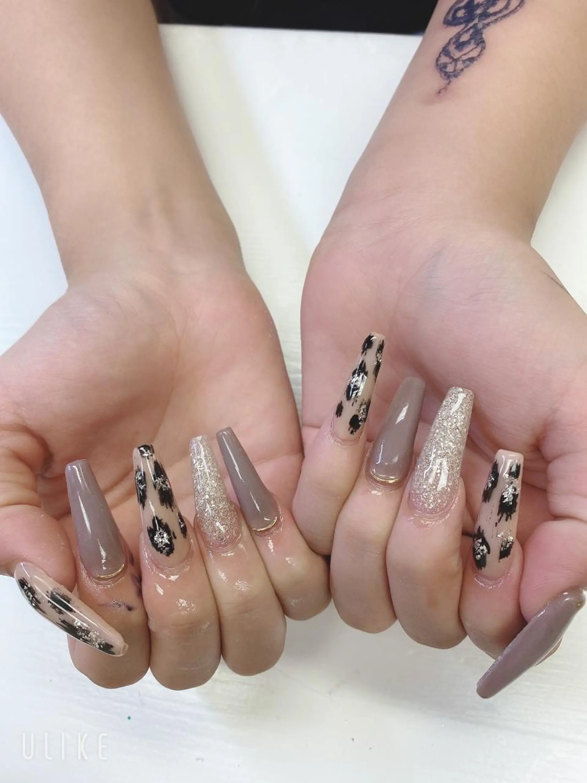 ロング ハンドネイル JNA認定講師🌸 RIEのネイルデザイン