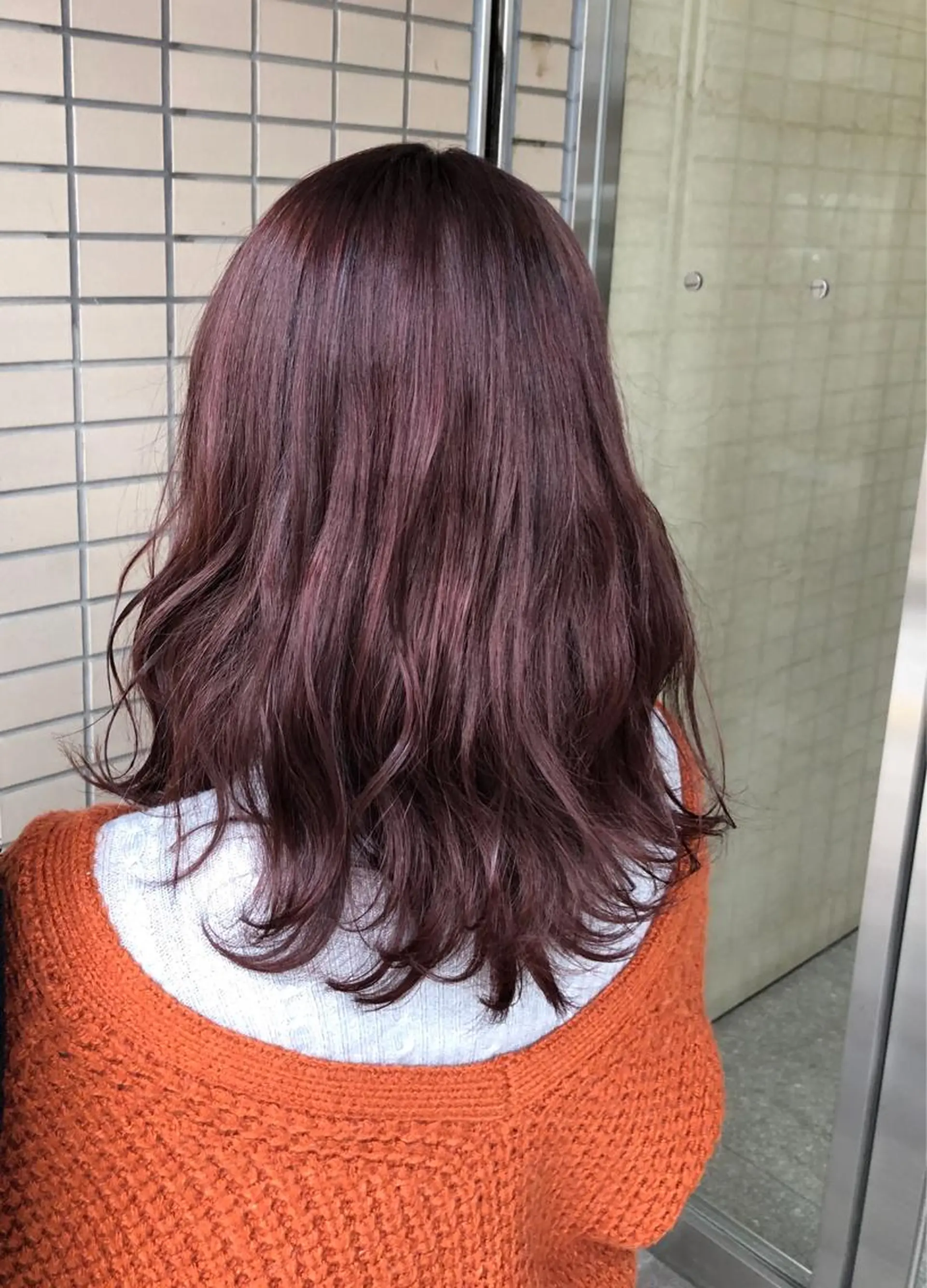 ミディアム キノシタ ナオユキのヘアスタイル
