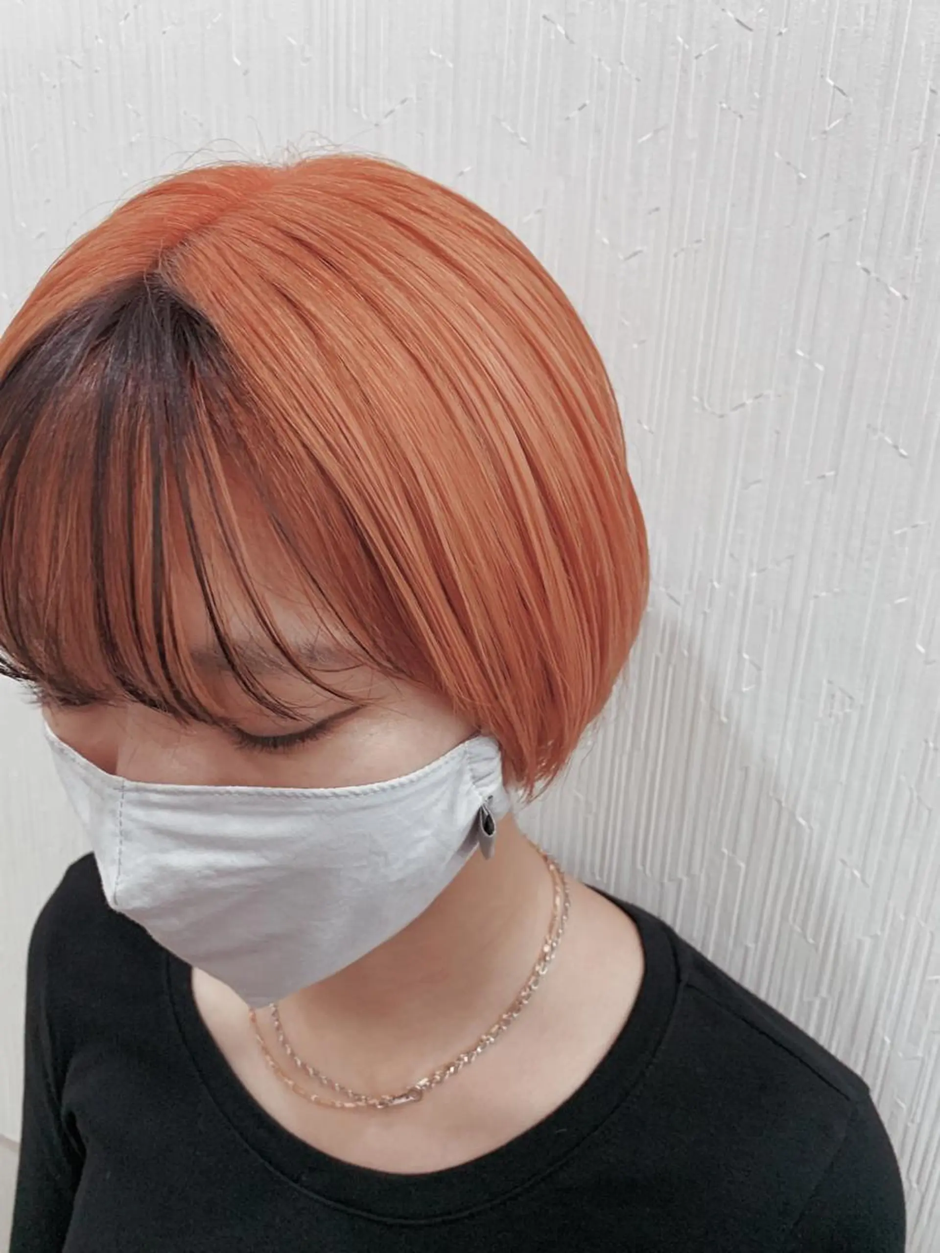 ショート カラー 🌿nudeカラー/ レイヤー/藤原🌿のヘアスタイル