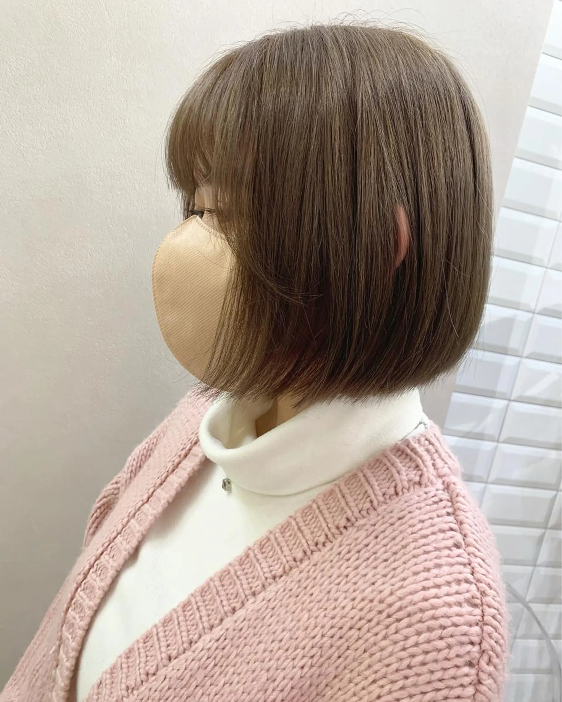 ショート カラー ベージュカラー ブリーチ カット ヘアカラー トリートメント hub hair レイヤー/透明感のヘアスタイル
