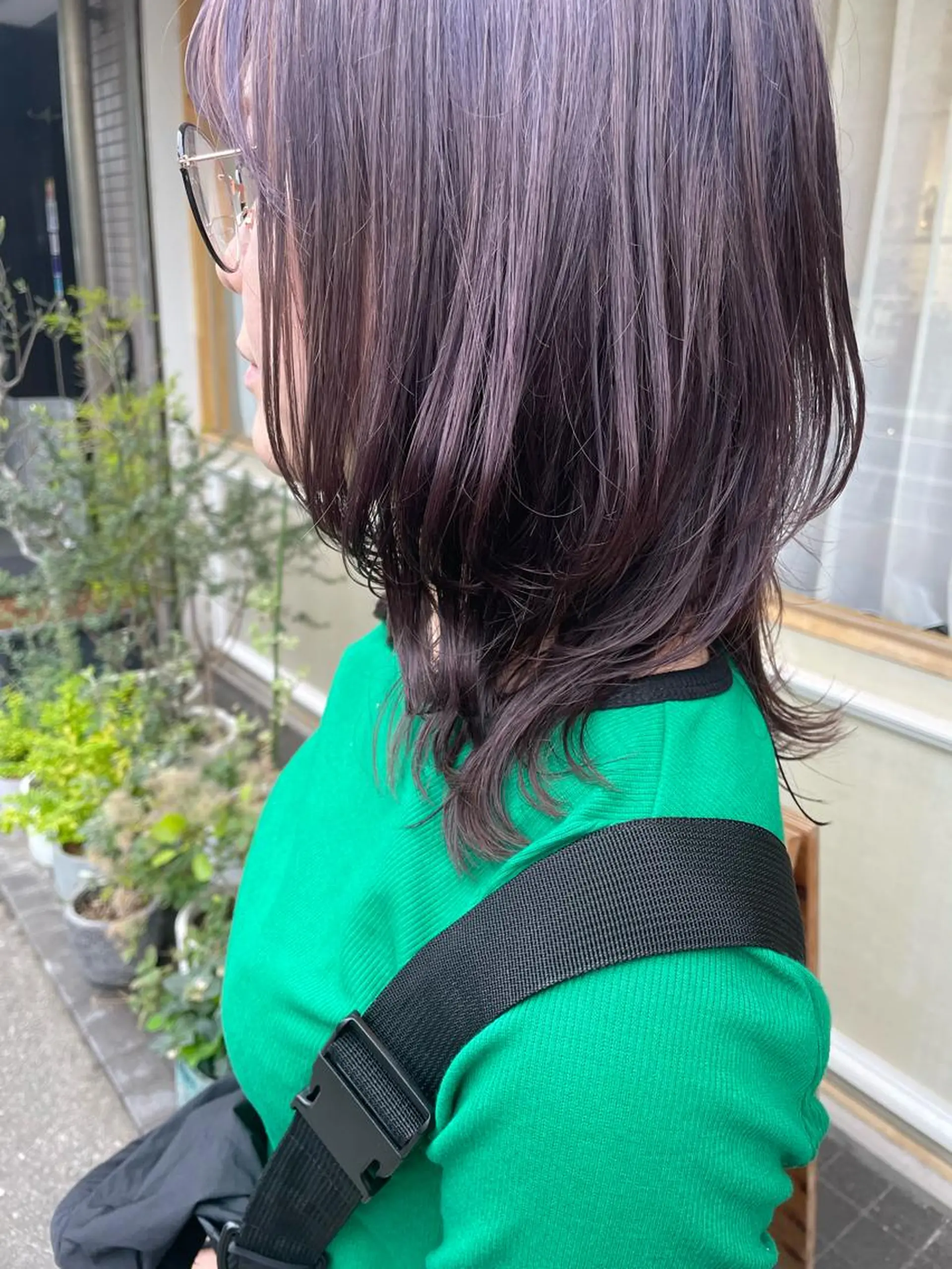 ミディアム カラー パーマ ヘアアレンジ キッズ ネイル マツエク・マツパ アイブロウ belta.🌱 安藝夏花🌻のヘアスタイル