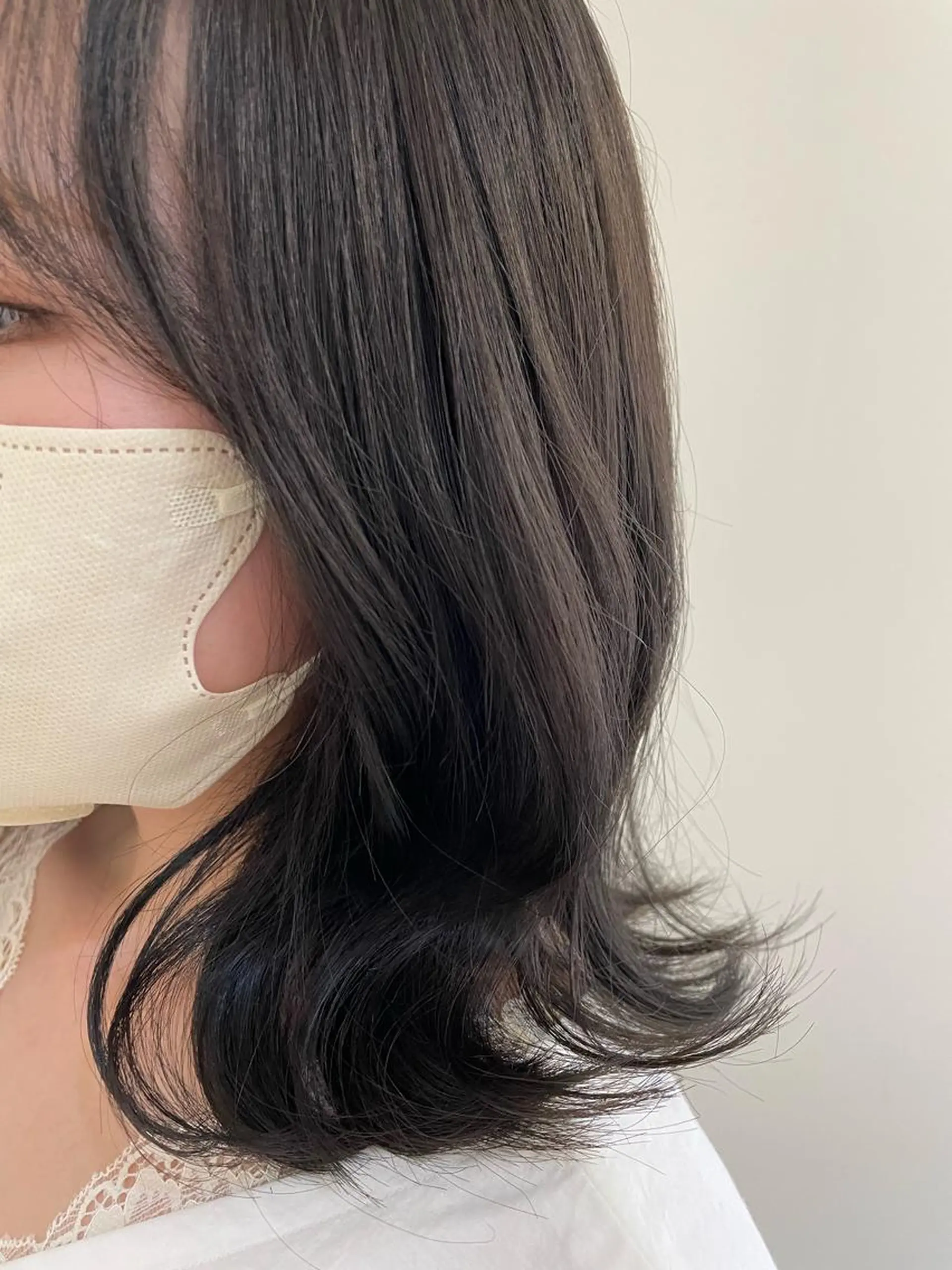 ミディアム カラー カット ヘアカラー トリートメント 髪質改善/縮毛矯正 /青山　早希🐾のヘアスタイル