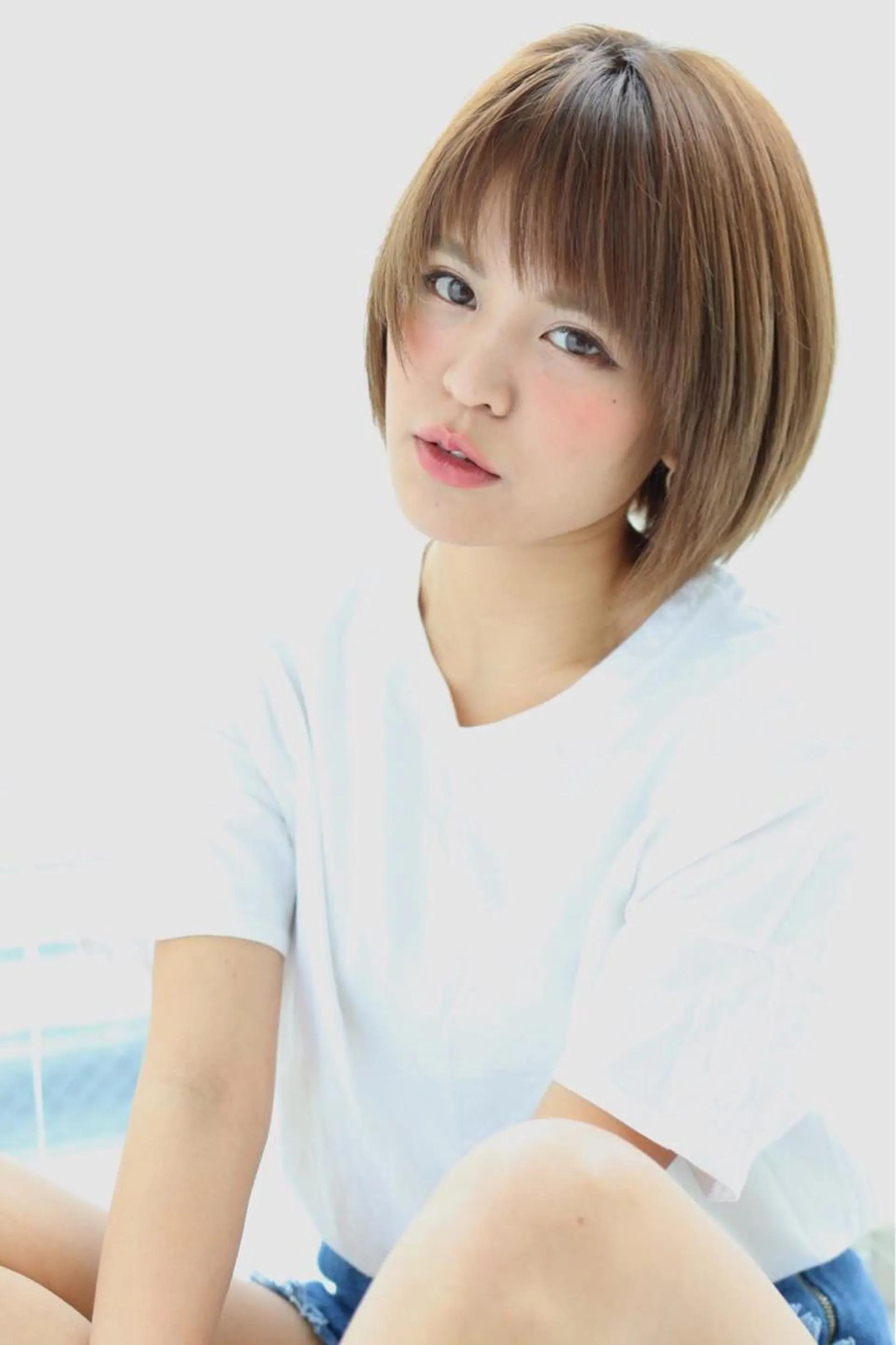 ショート やまだ まいのヘアスタイル