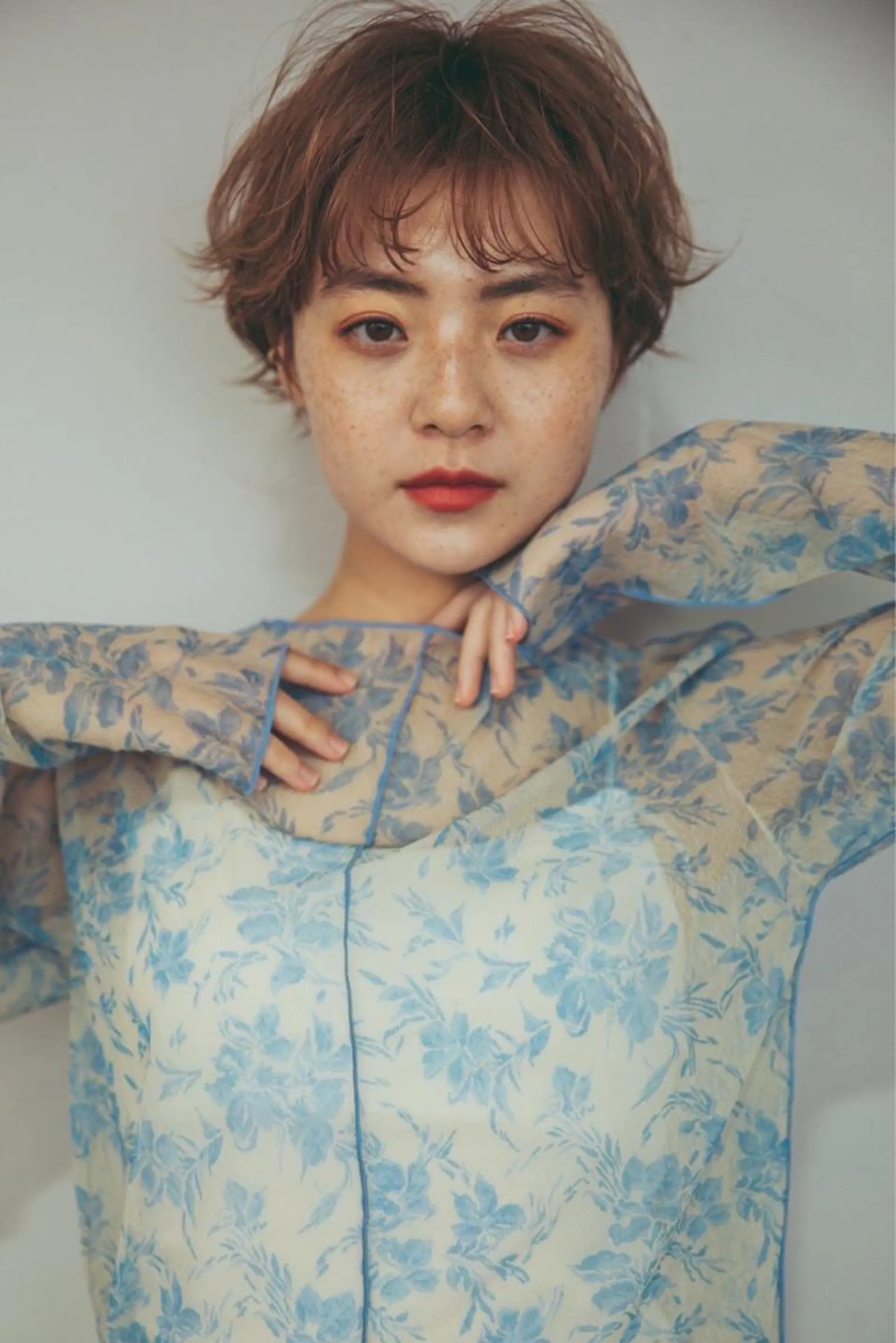 ショート カラー バレイヤージュ ブリーチ ケアブリーチ ダブルカラー イヤリングカラー カット ヘアカラー トリートメント ☀️Luana☀️ 公式/大通のヘアスタイル