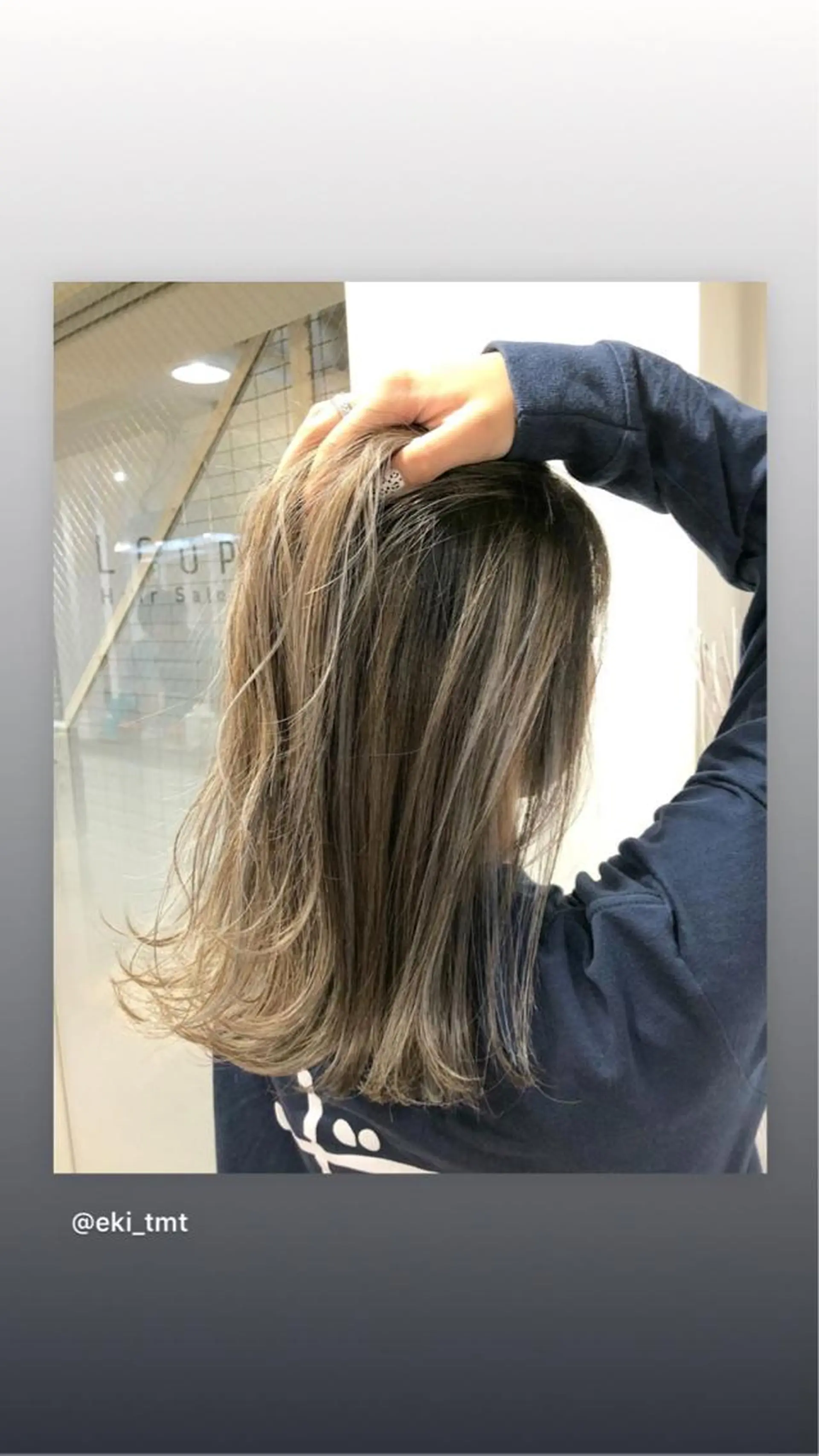 ミディアム ヘアカラー R/🤎 パーマ＆ブリーチ🔥のヘアスタイル