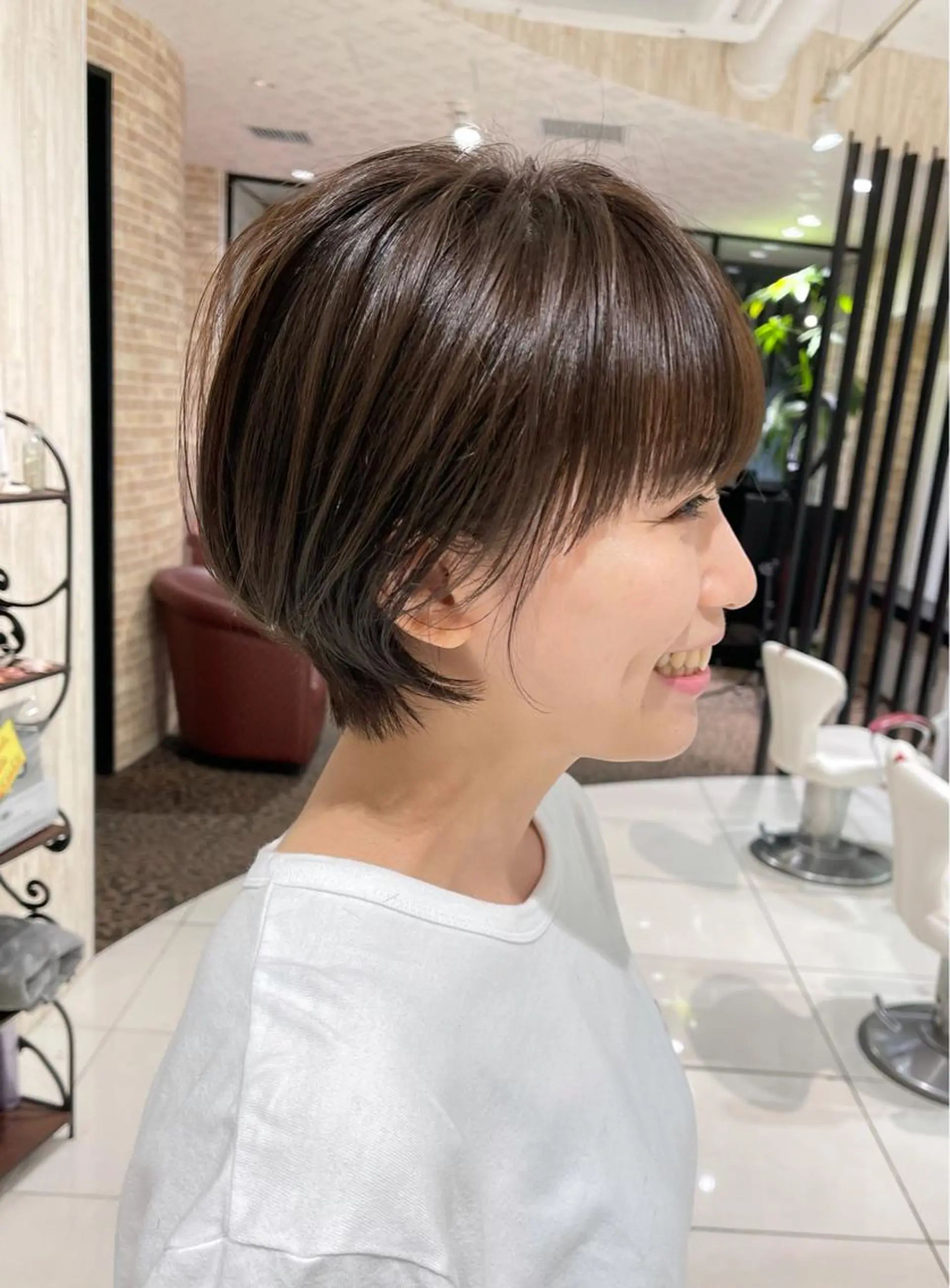 ショート ショートボブ ハンサムショート 丸みショート ボブ ショートヘア 荻窪/ショートヘア✨ ショートボブ長松大哉のヘアスタイル