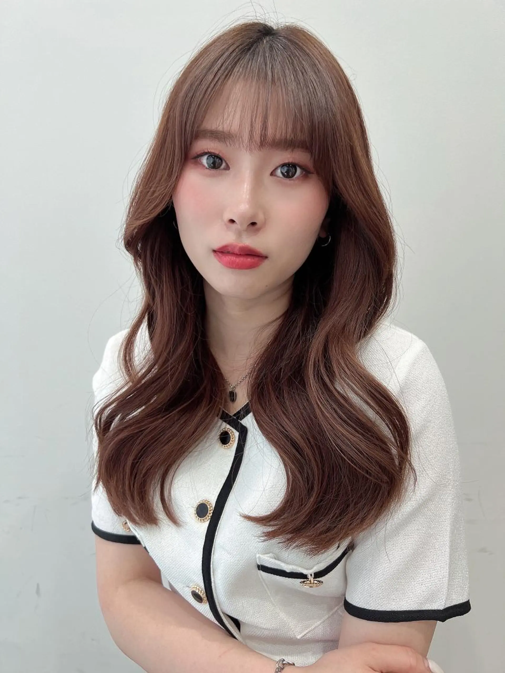 ロング レイヤーカット顔周り /アレンジ伊藤彪真のヘアスタイル