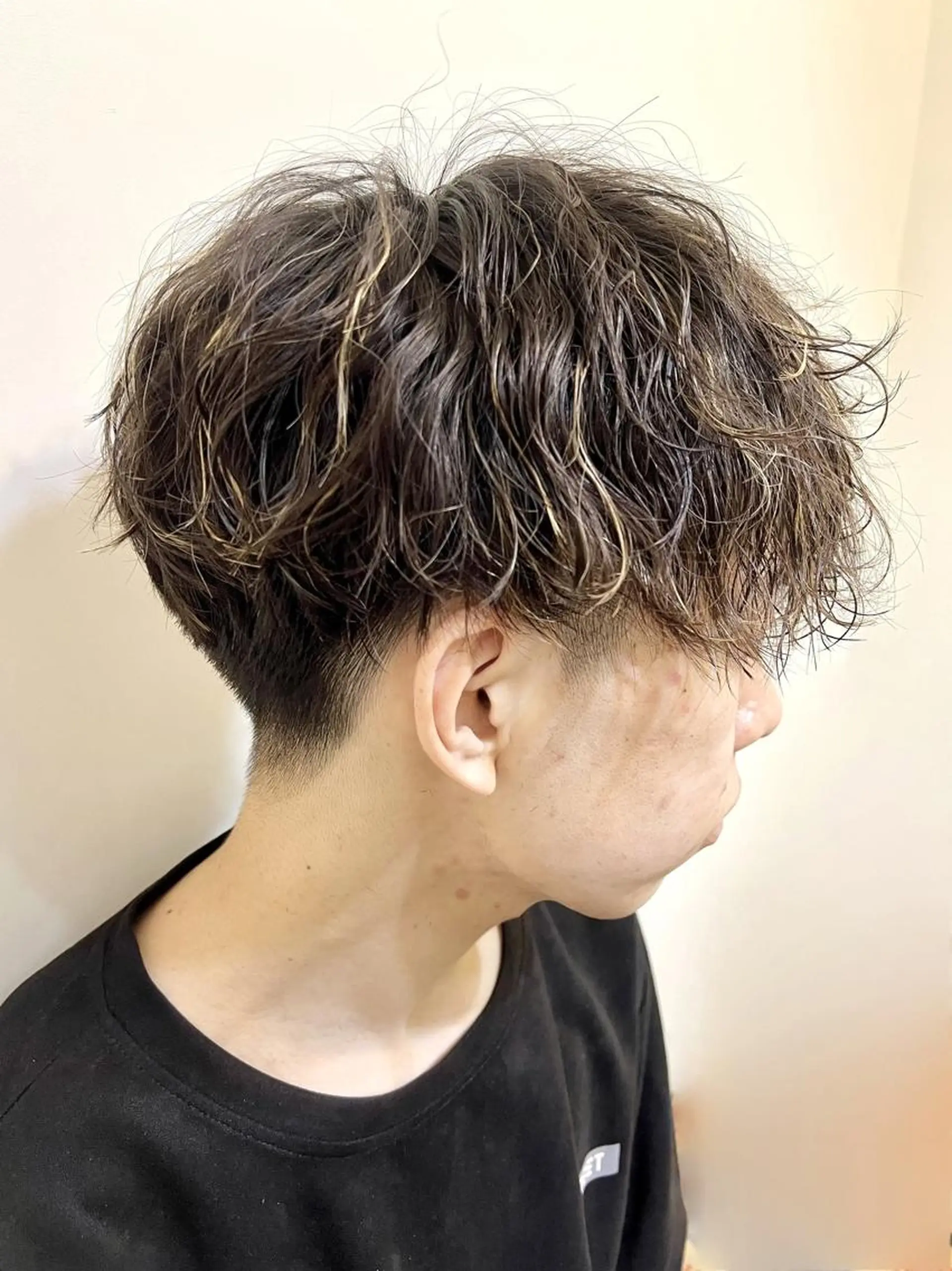 メンズ パーマ ショート カット パーマ プチプラ&ハイクオ リティ✰Lilly✰のヘアスタイル