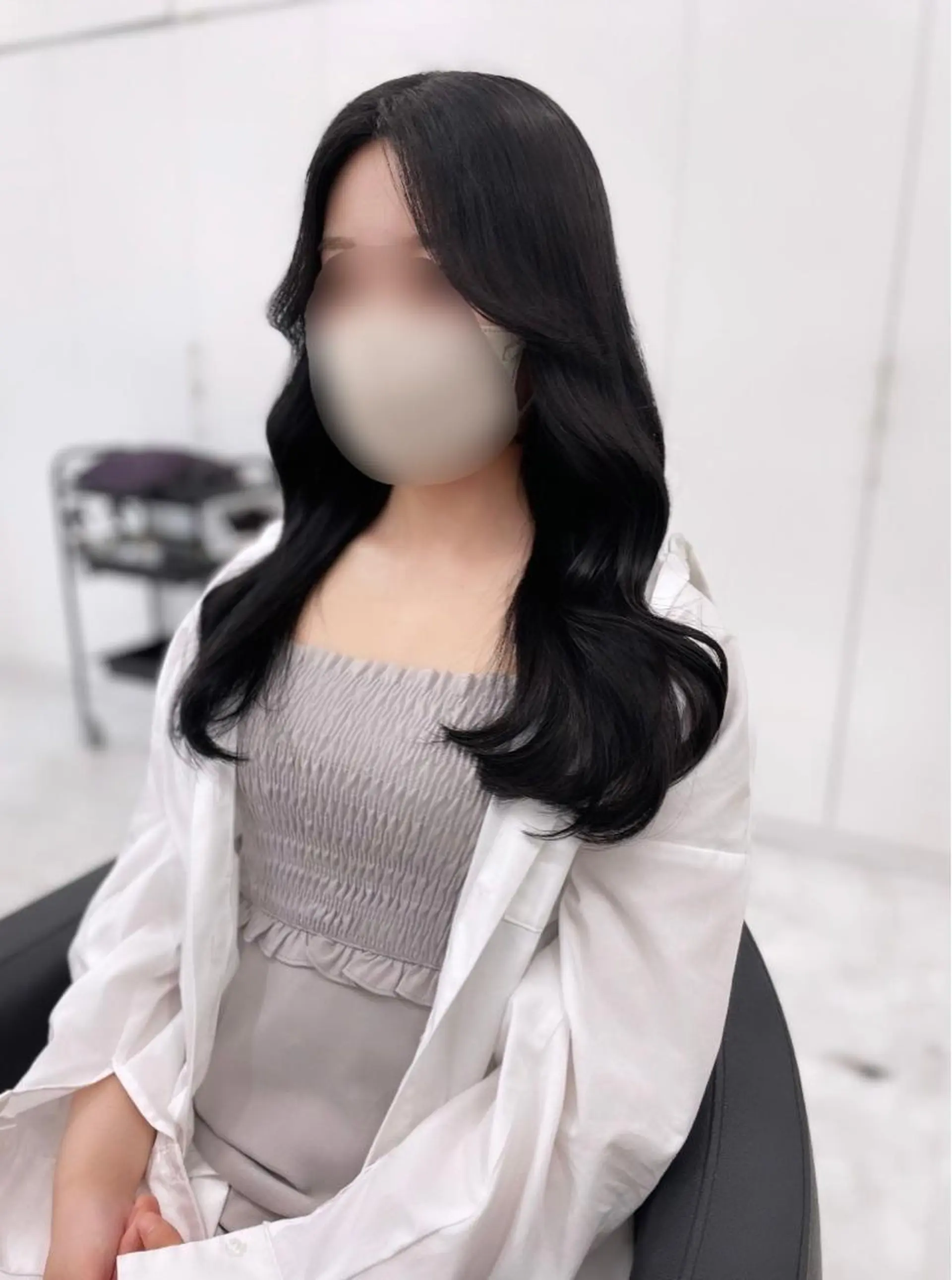 セミロング カラー ヘアアレンジ Ella所属・nana【艶髪】/ レイヤー/縮毛矯正のヘアスタイル