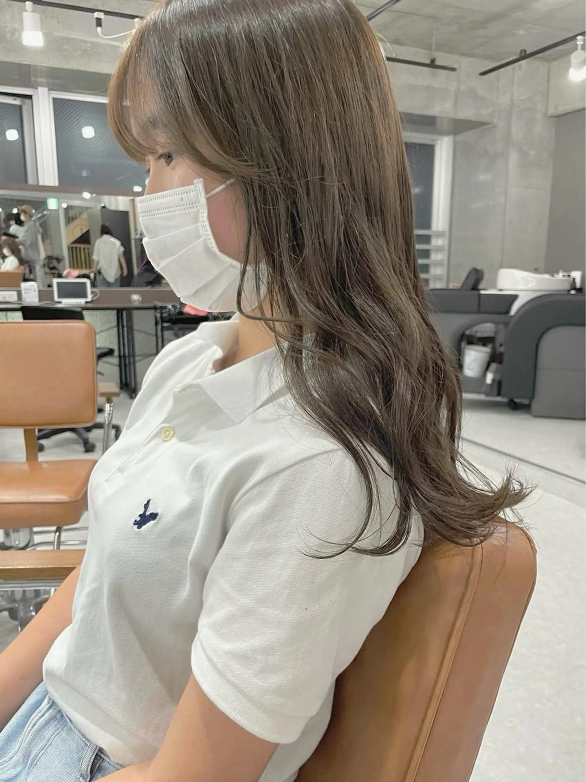 セミロング カラー ヘアアレンジ メンズ似合わせ🪞 副店長 kotoriのヘアスタイル