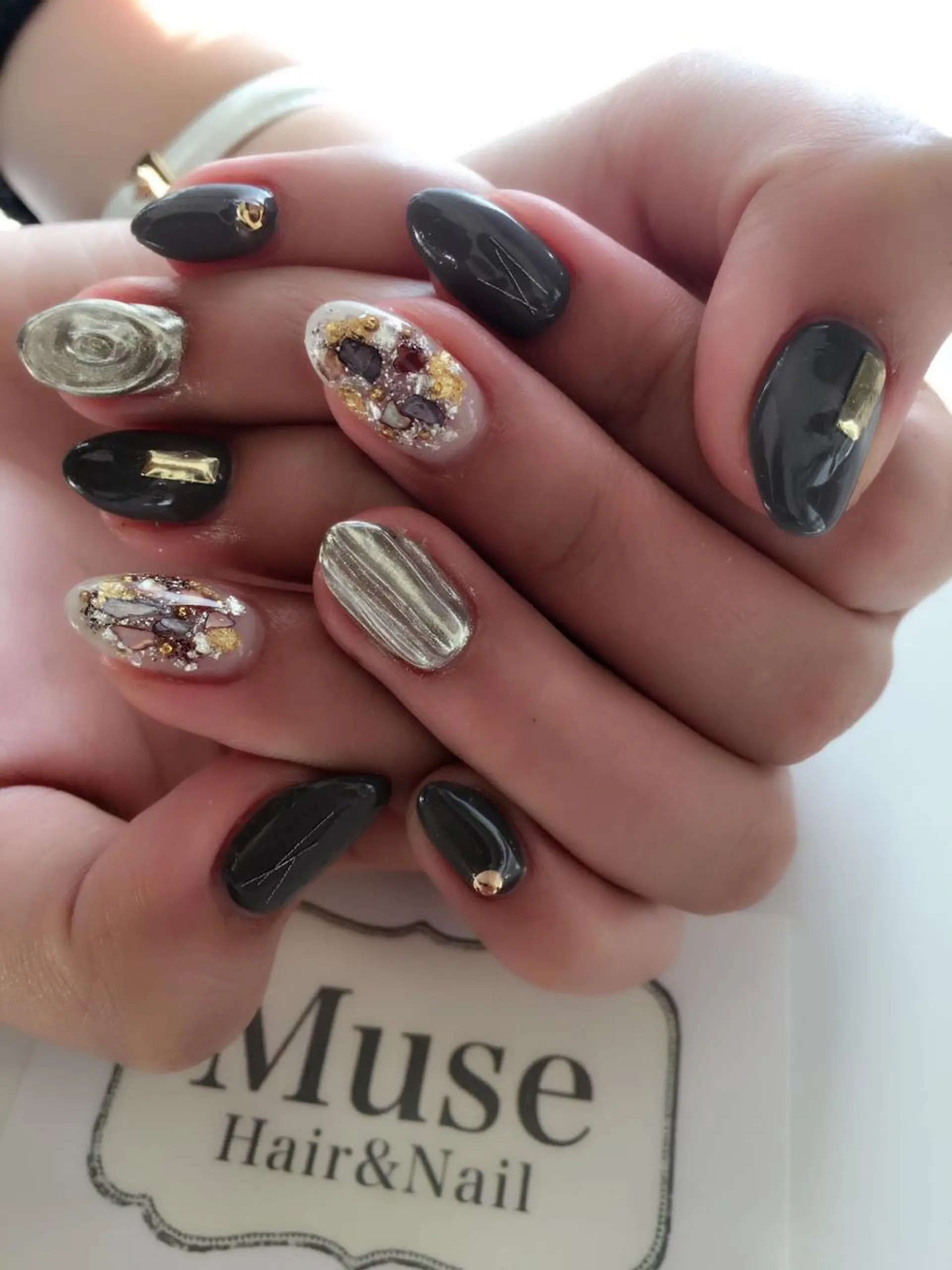 ネイル ニュアンスネイル 隠れ家一戸建て金町 HIROMI 葛飾区のネイルデザイン