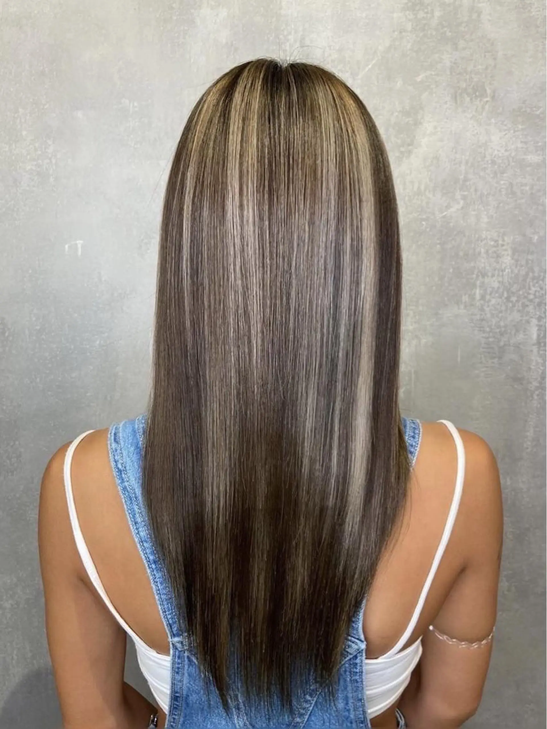 ロング 髪質改善 韓国風ヘア トリートメント ツバサ 髪質改善のヘアスタイル