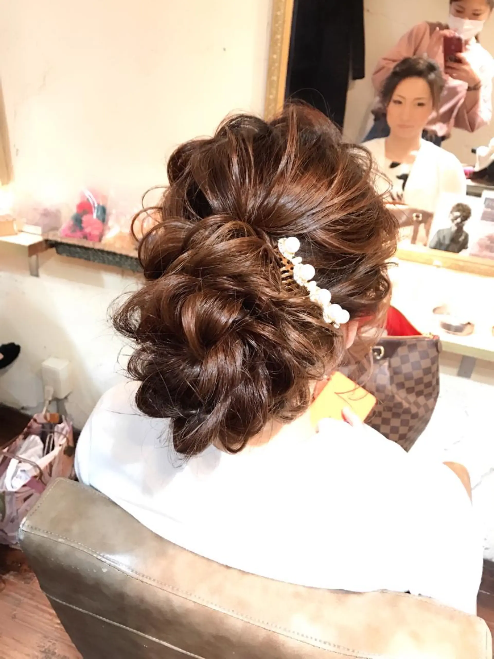 ロング 【カメレオン】 上村 祥子のヘアスタイル