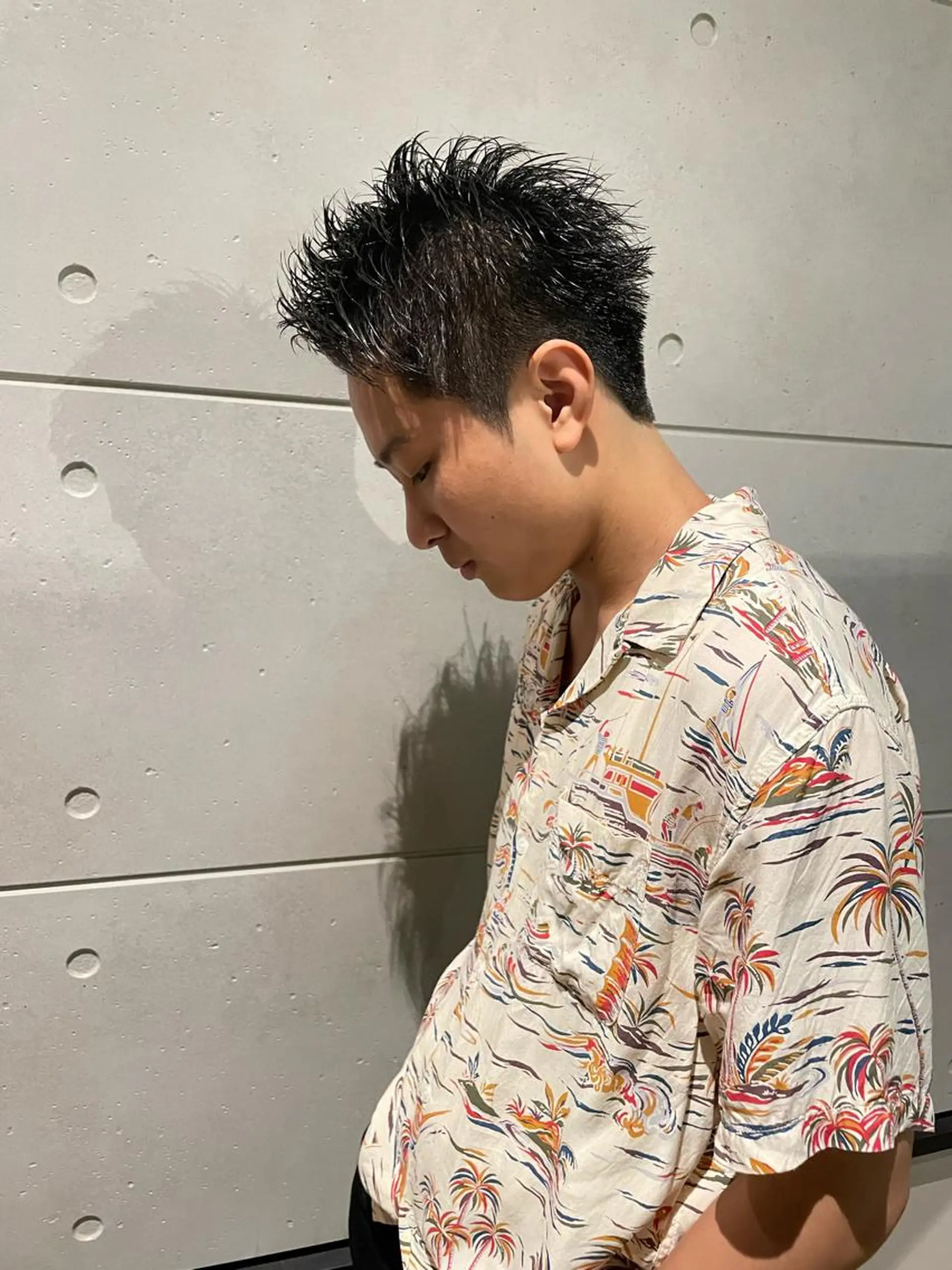 ショート メンズ 刈り上げ ショートヘア カット メンズヘア特化 崎田 成人のヘアスタイル