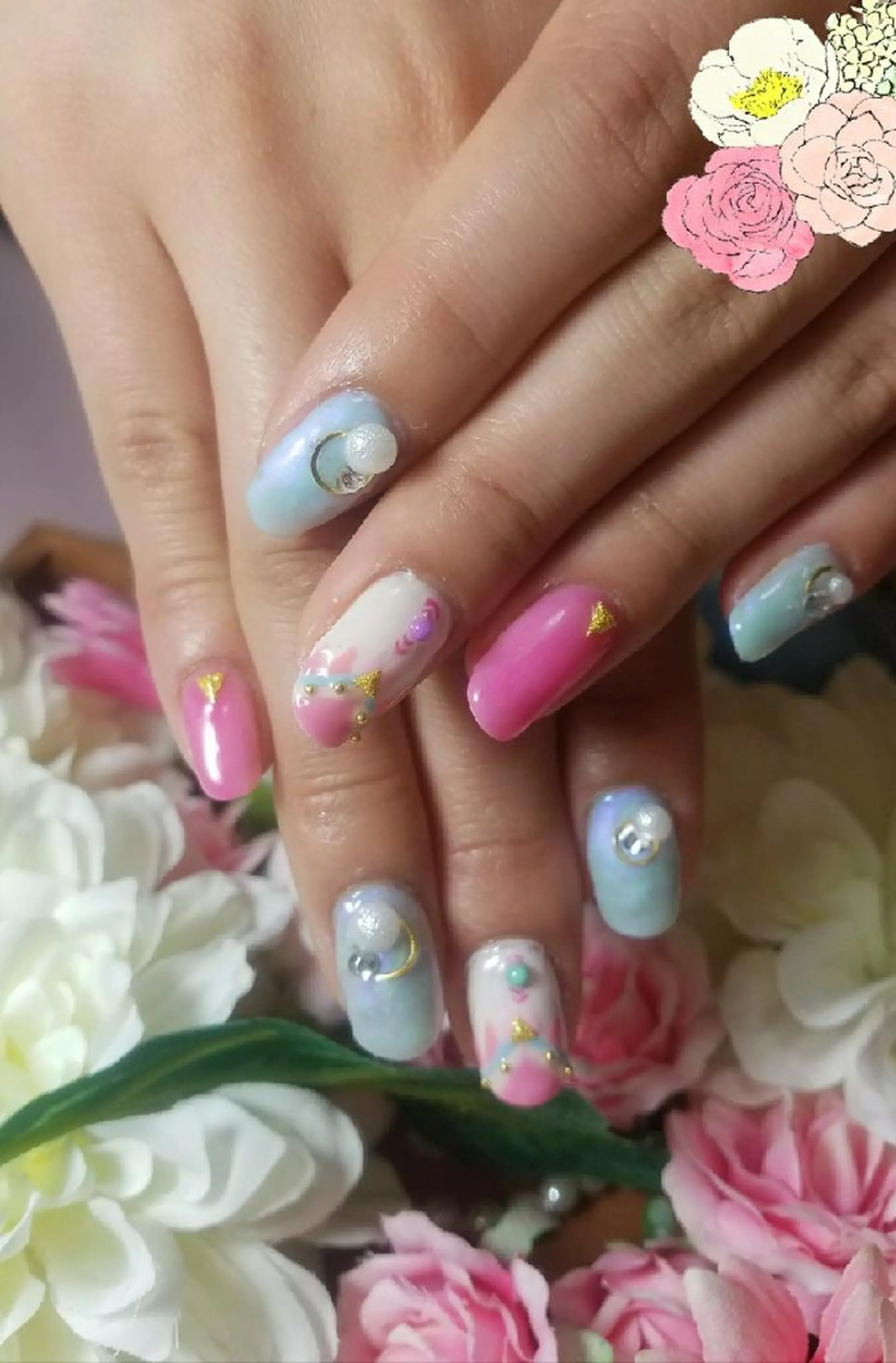 ネイル nail atelier yuka所属・❤ yuka❤のネイルデザイン