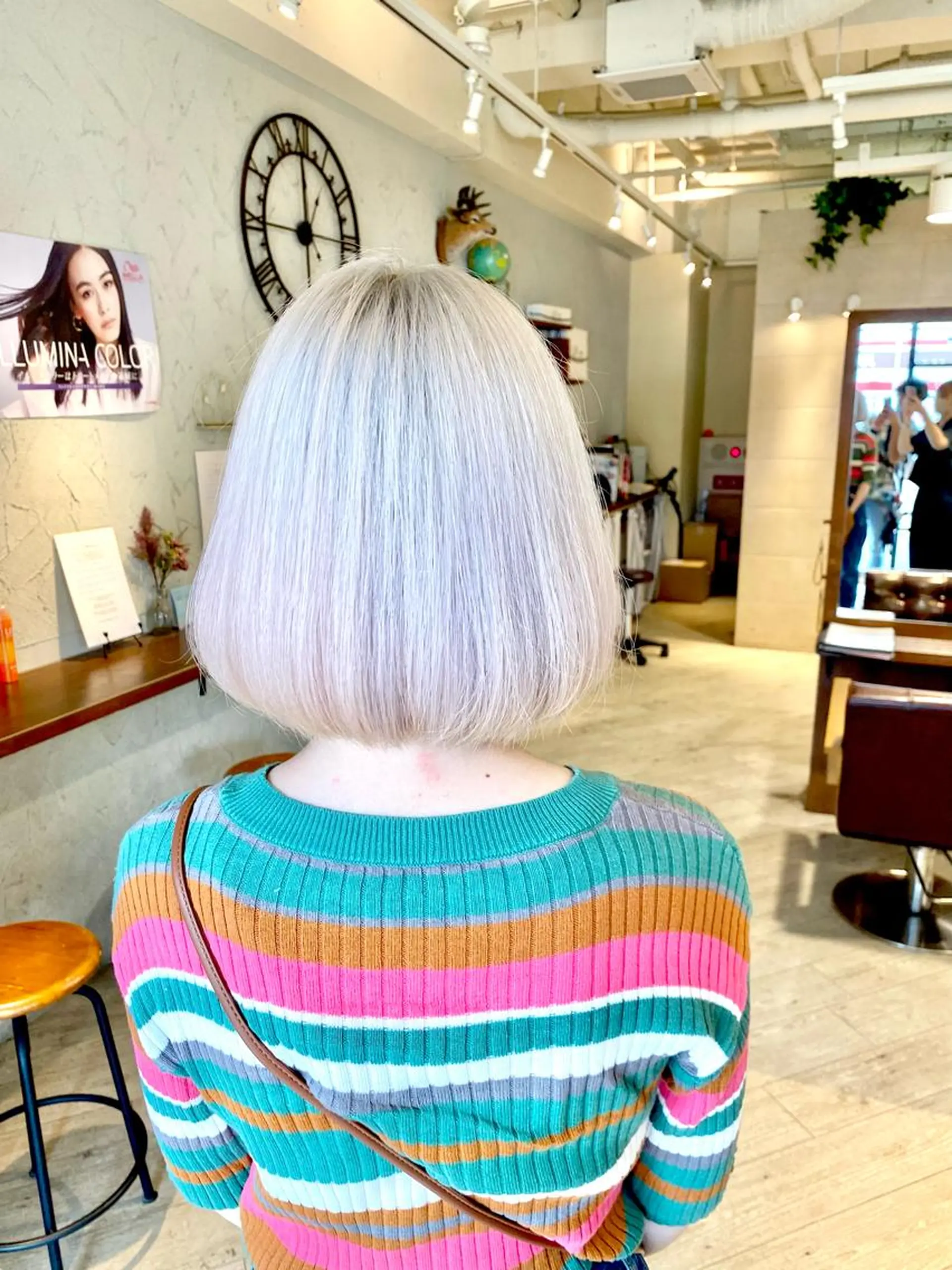 ショート カット ヘアカラー トリートメント 日野 和也のヘアスタイル