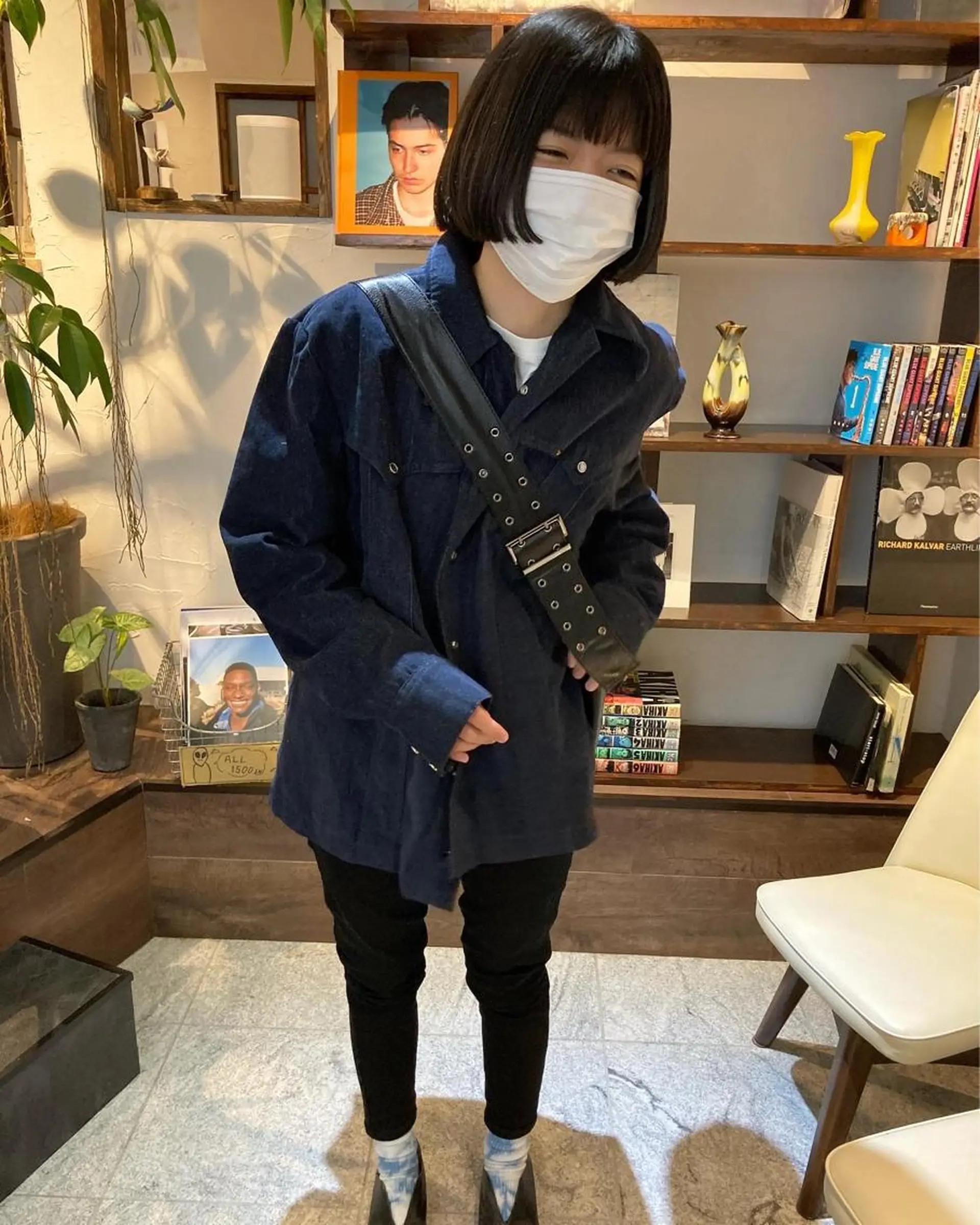 ショート ボブ 金田 夏野のヘアスタイル