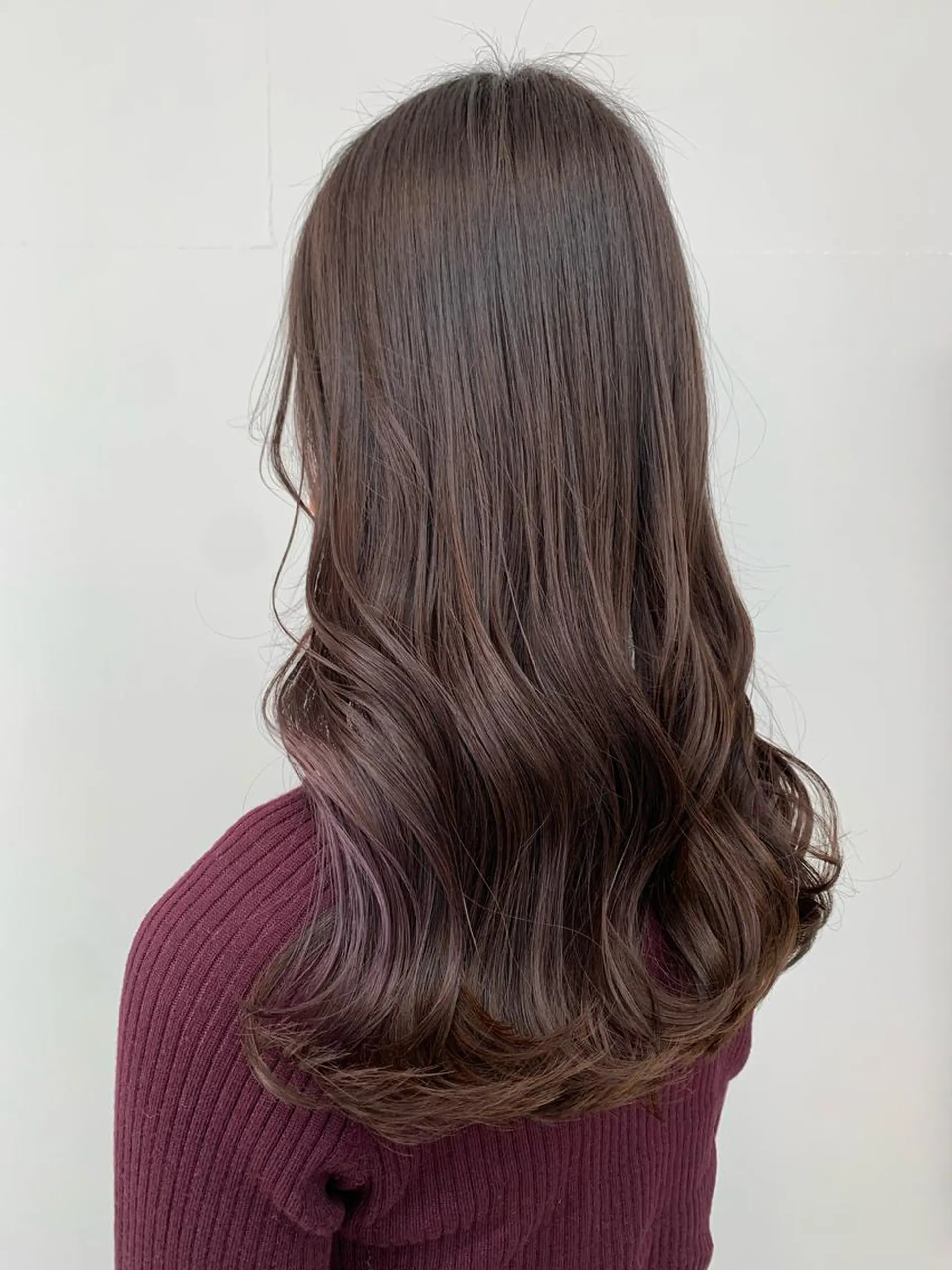 セミロング カラー トリートメント ヘアカラー theF___ yukoのヘアスタイル