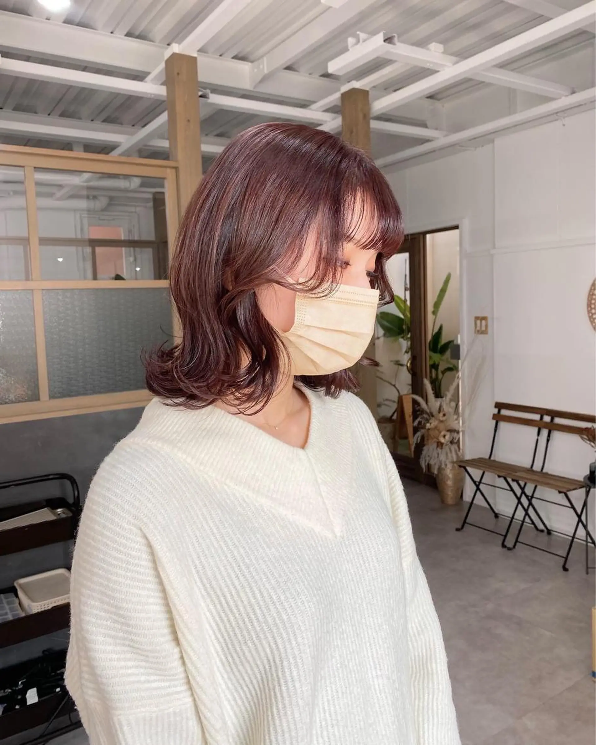 ミディアム カラー ヘアアレンジ ume所属・ひなの .のその他イメージ