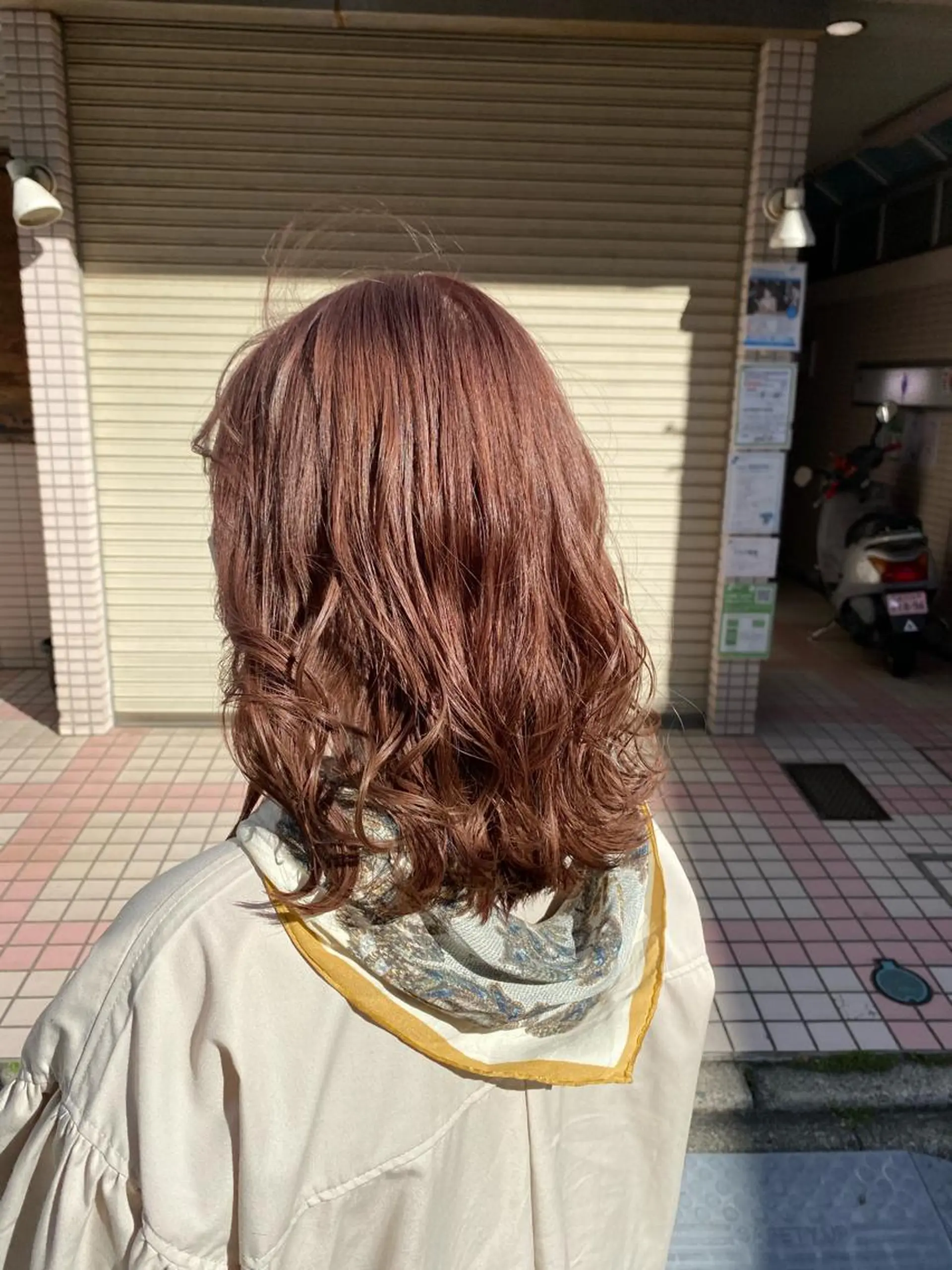 ミディアム ブリーチ指名No.1 Daikiのヘアスタイル