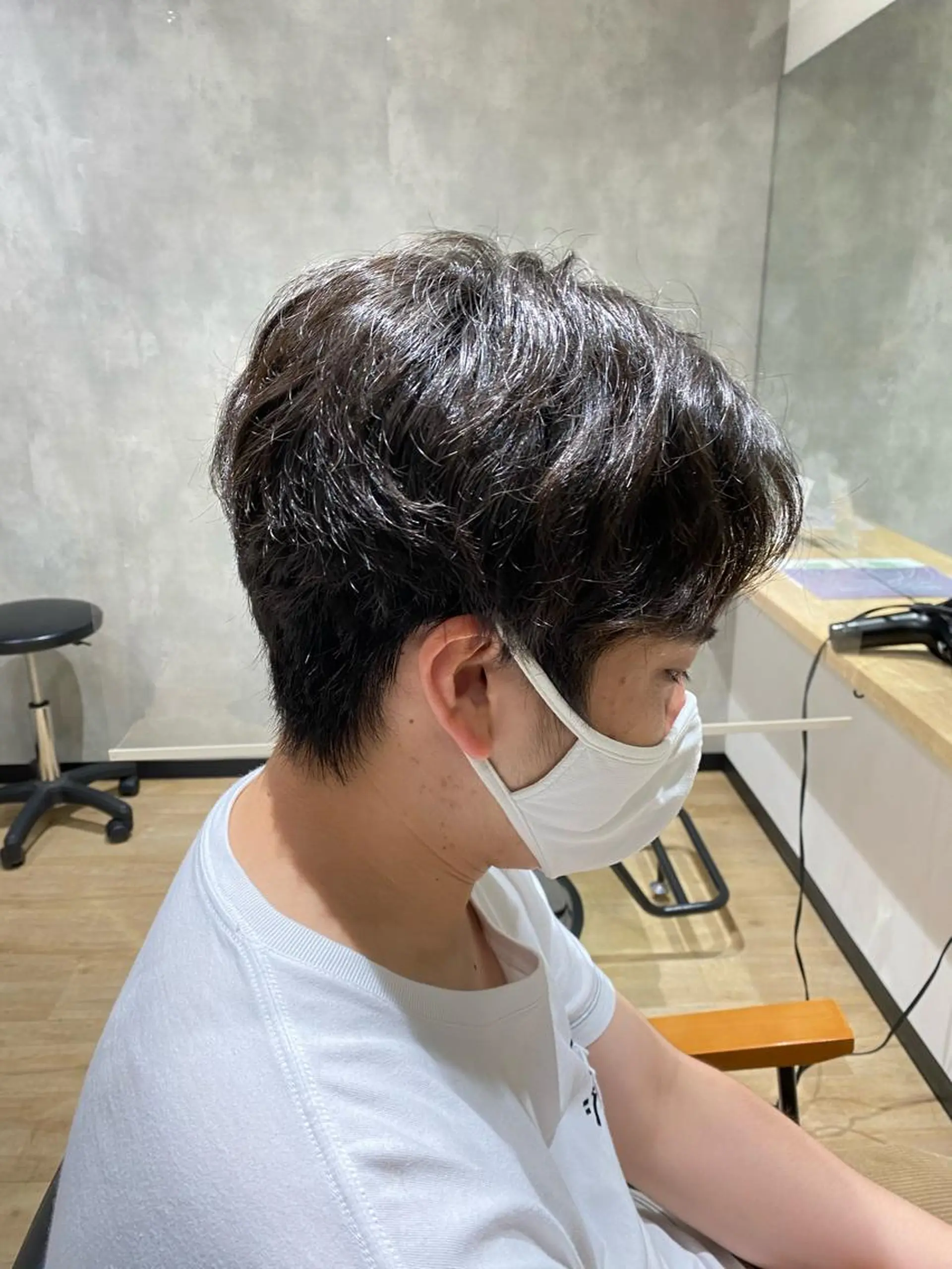 ショート パーマ メンズ カット パーマ 🍃ショートヘア🍃 北林春樹のヘアスタイル