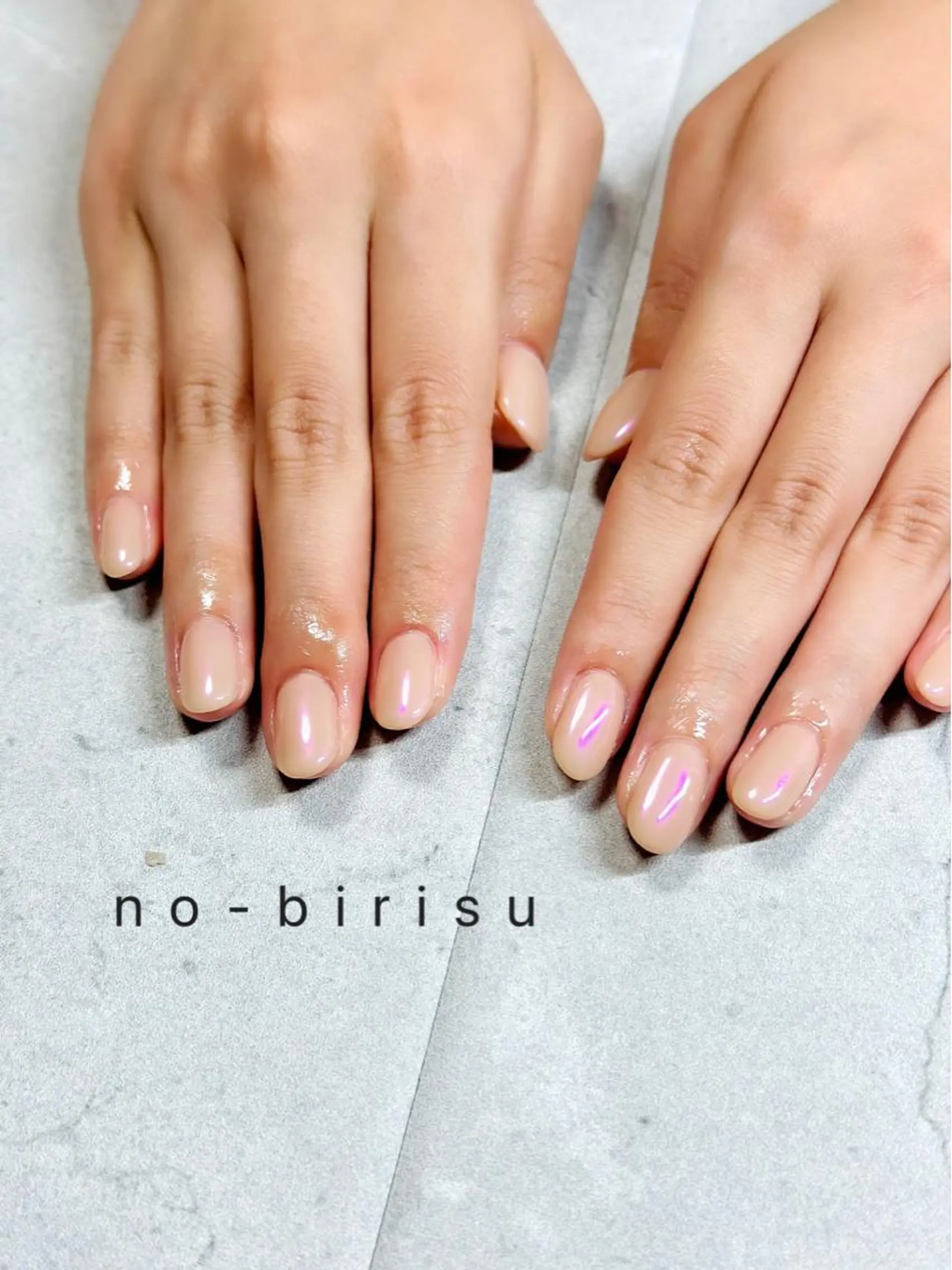 ネイル ミラーネイル ハンドネイル no-birisu nailのネイルデザイン