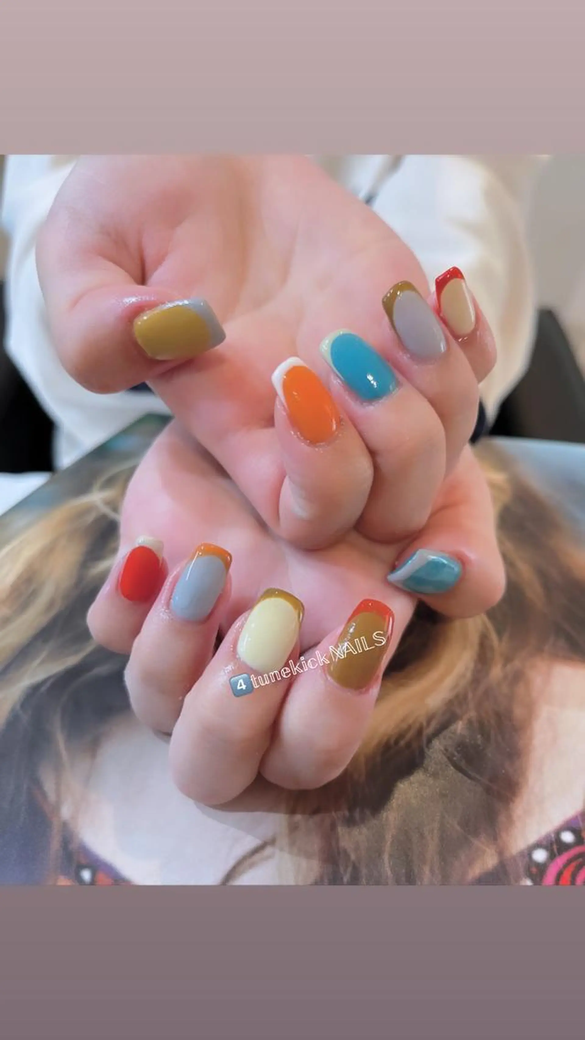 ネイル 4tunekick NAILS(フォーチュンキックネイルズ)所属・光森 淳子のネイルデザイン