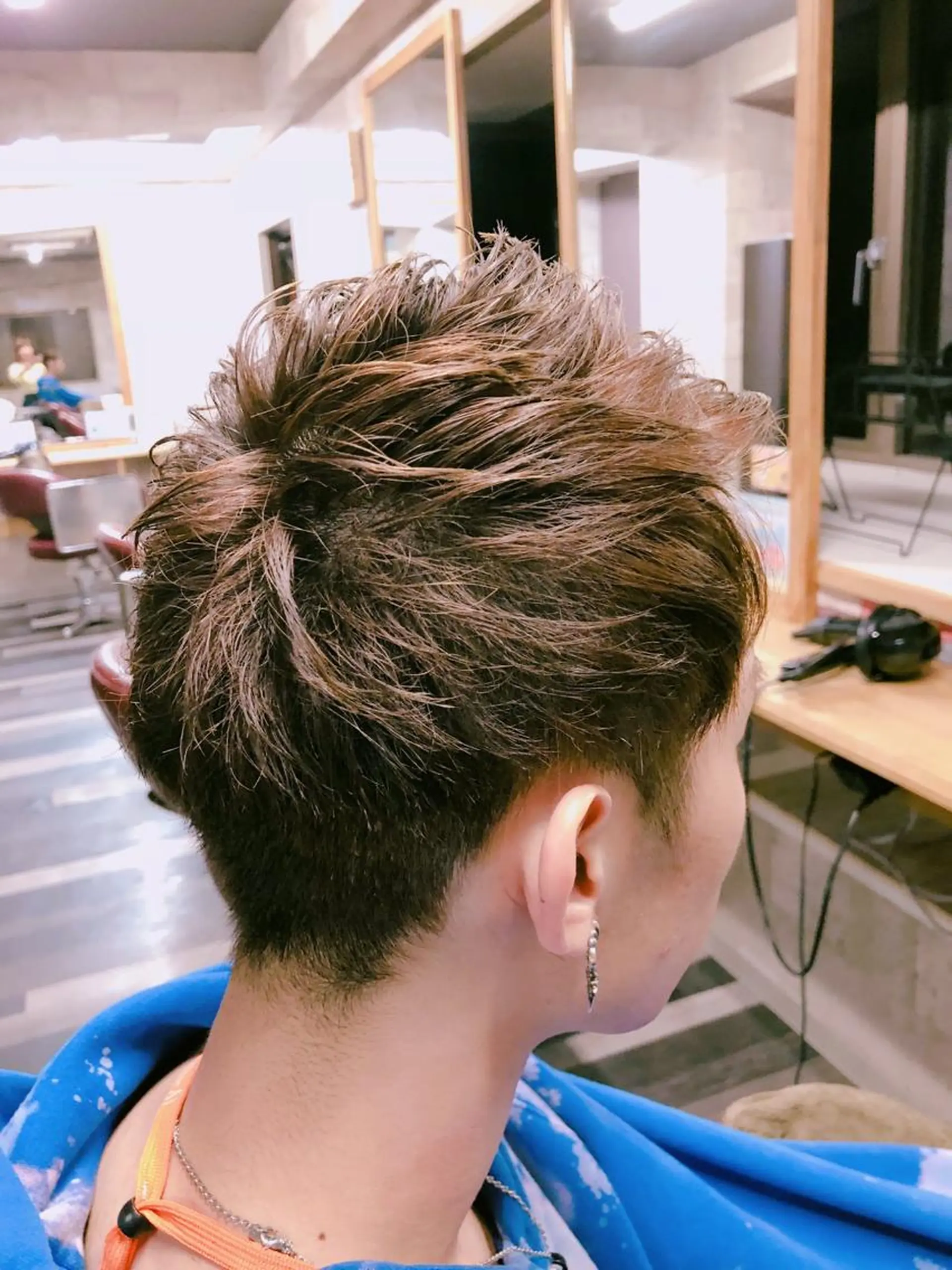 ショート メンズ EYEstylist ·ai MOERIのマツエク・マツパデザイン