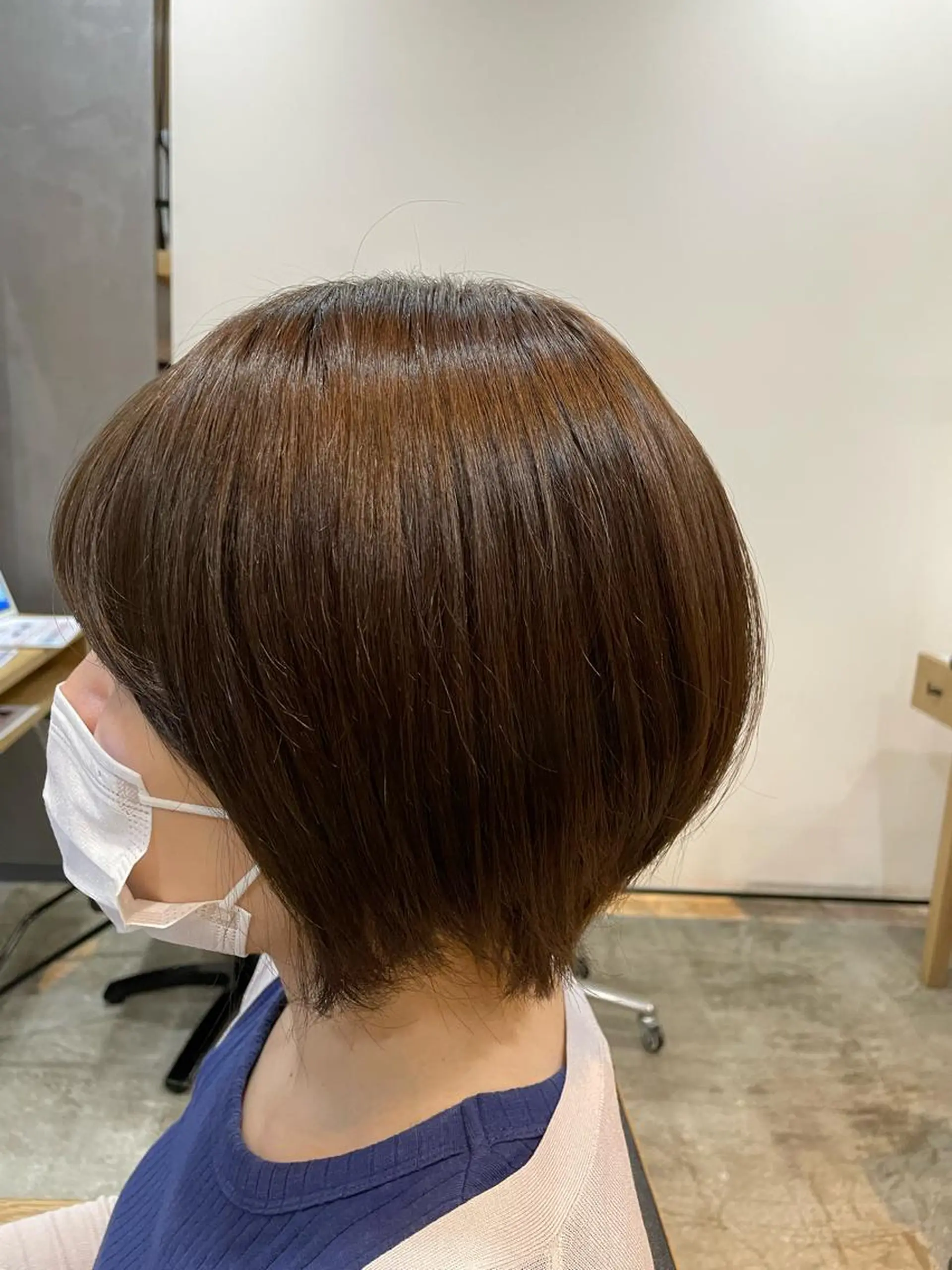 ショート カラー 上村 颯のヘアスタイル