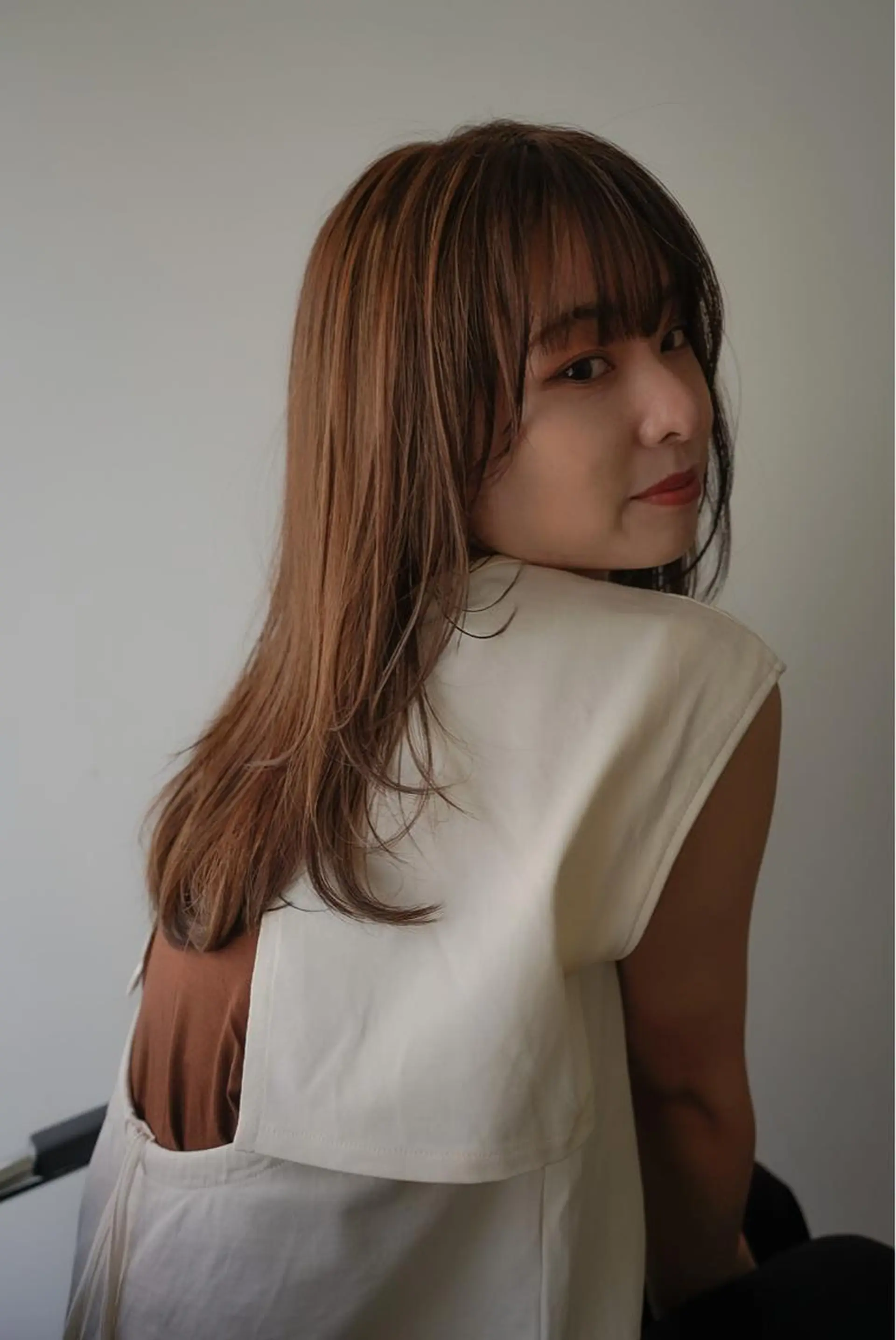 ミディアム THE DAY所属・AKI HASHIMOTOのヘアスタイル