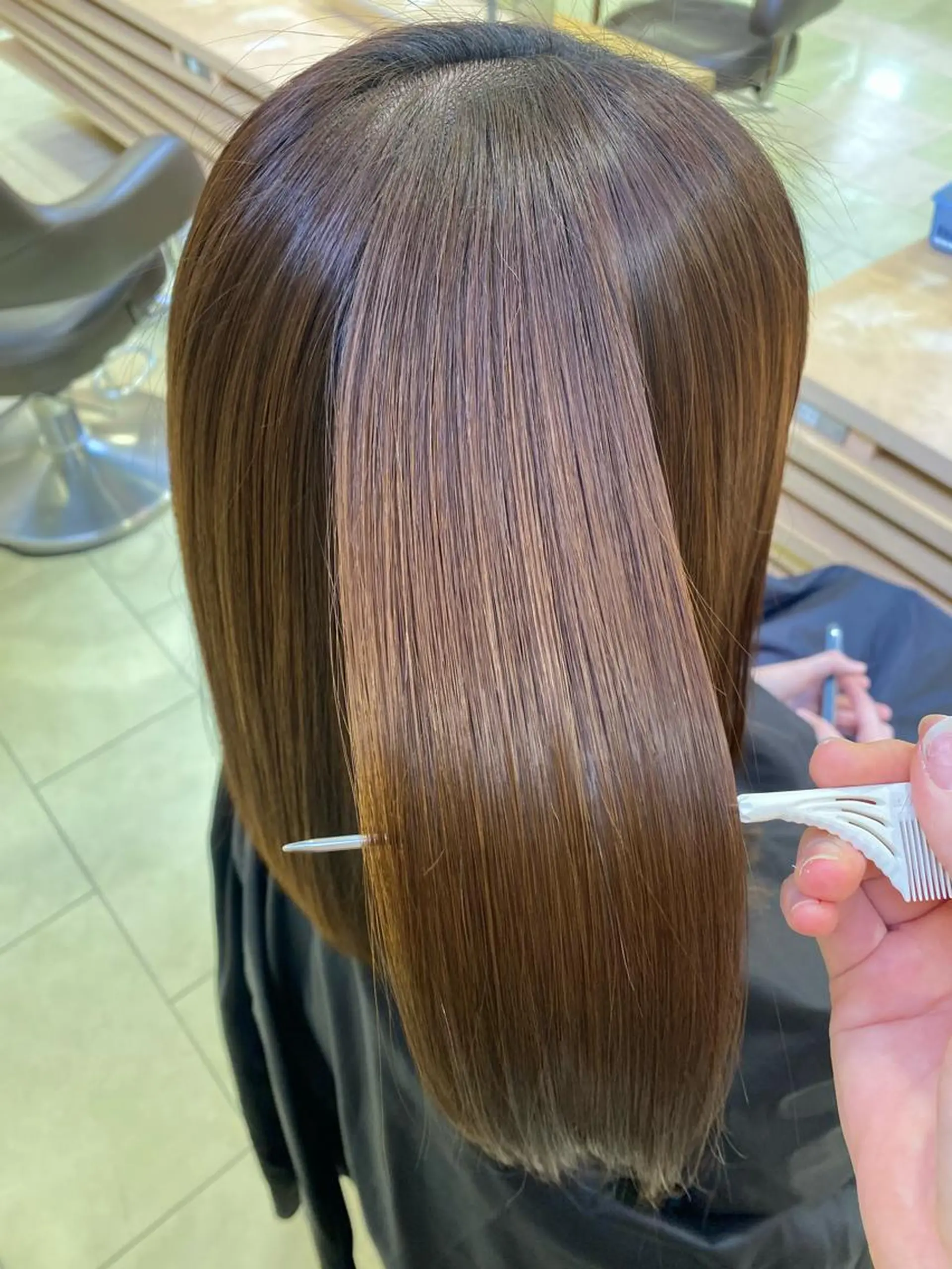 ミディアム 髪質改善 トリートメント 【hotpepper 移行中】 hinaのヘアスタイル