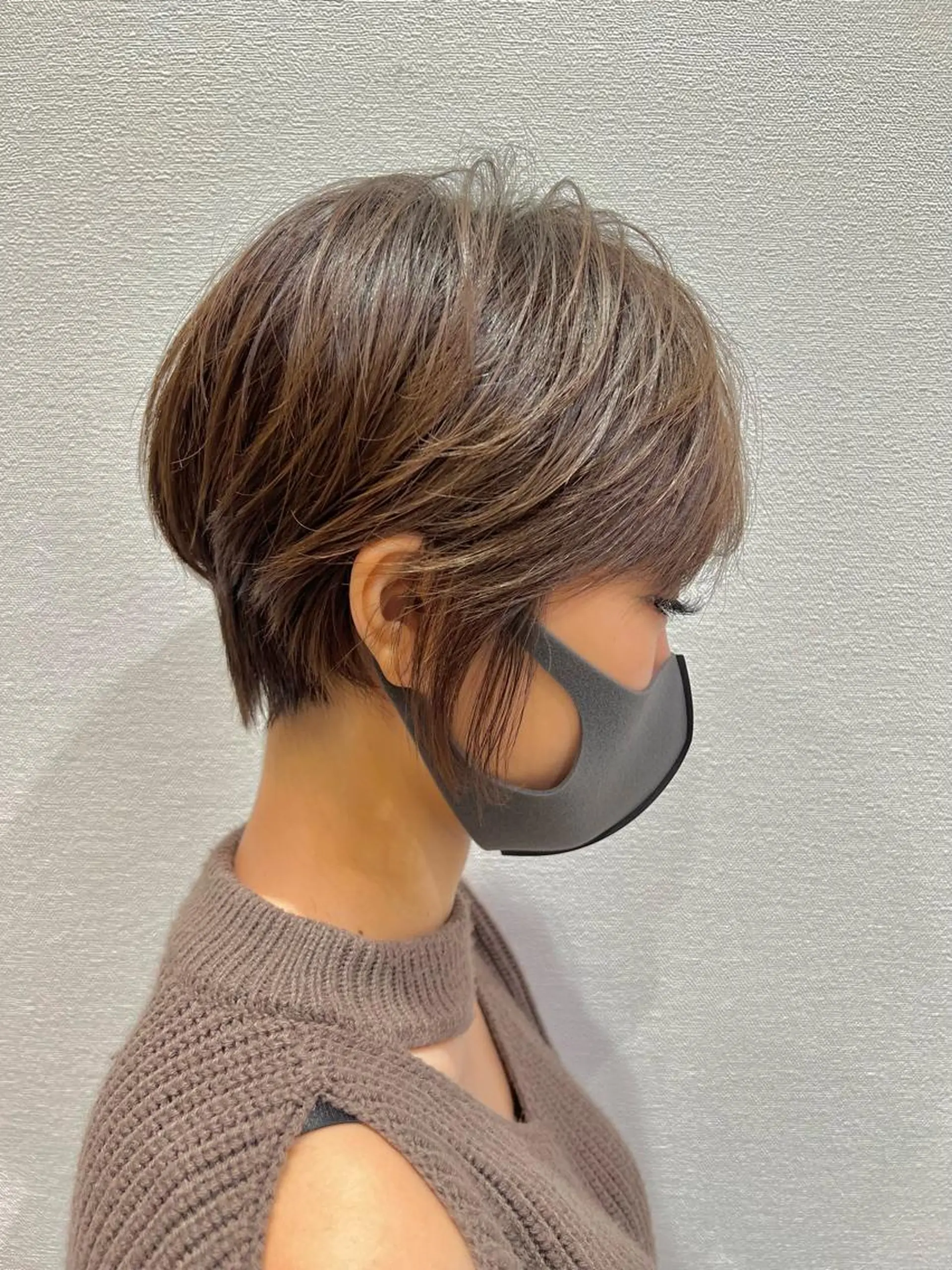 ショート カット ヘアカラー トリートメント 大人ショート/ 高下将一のヘアスタイル