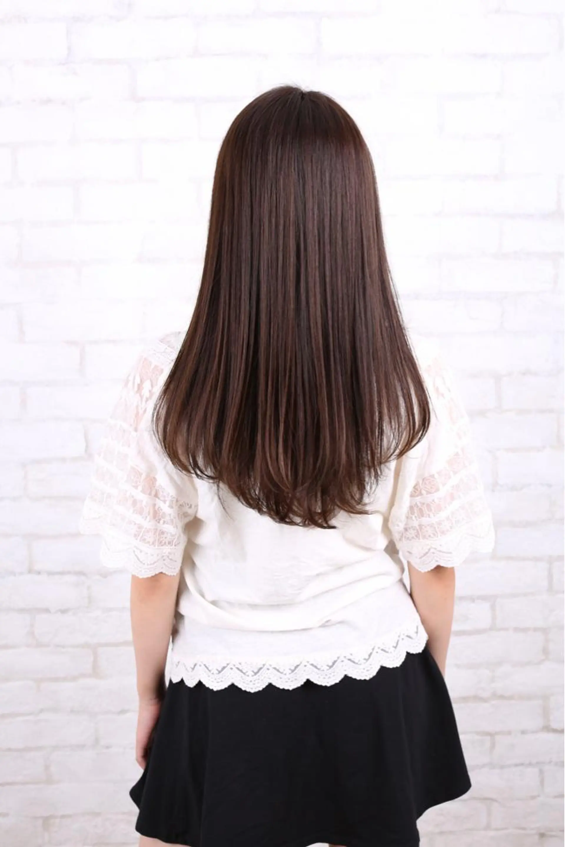 ロング 縮毛矯正 トリートメント 髪質改善、エクステ 山口卓哉のヘアスタイル