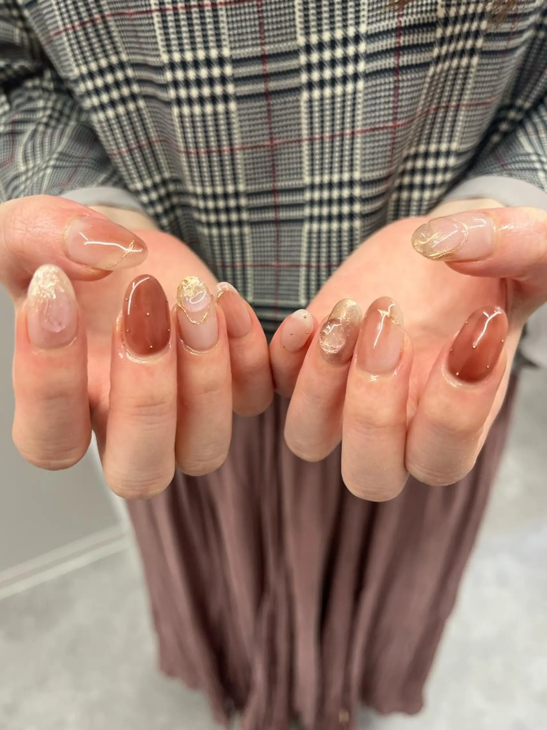 ネイル ニュアンスネイル nail* runa🌻のネイルデザイン