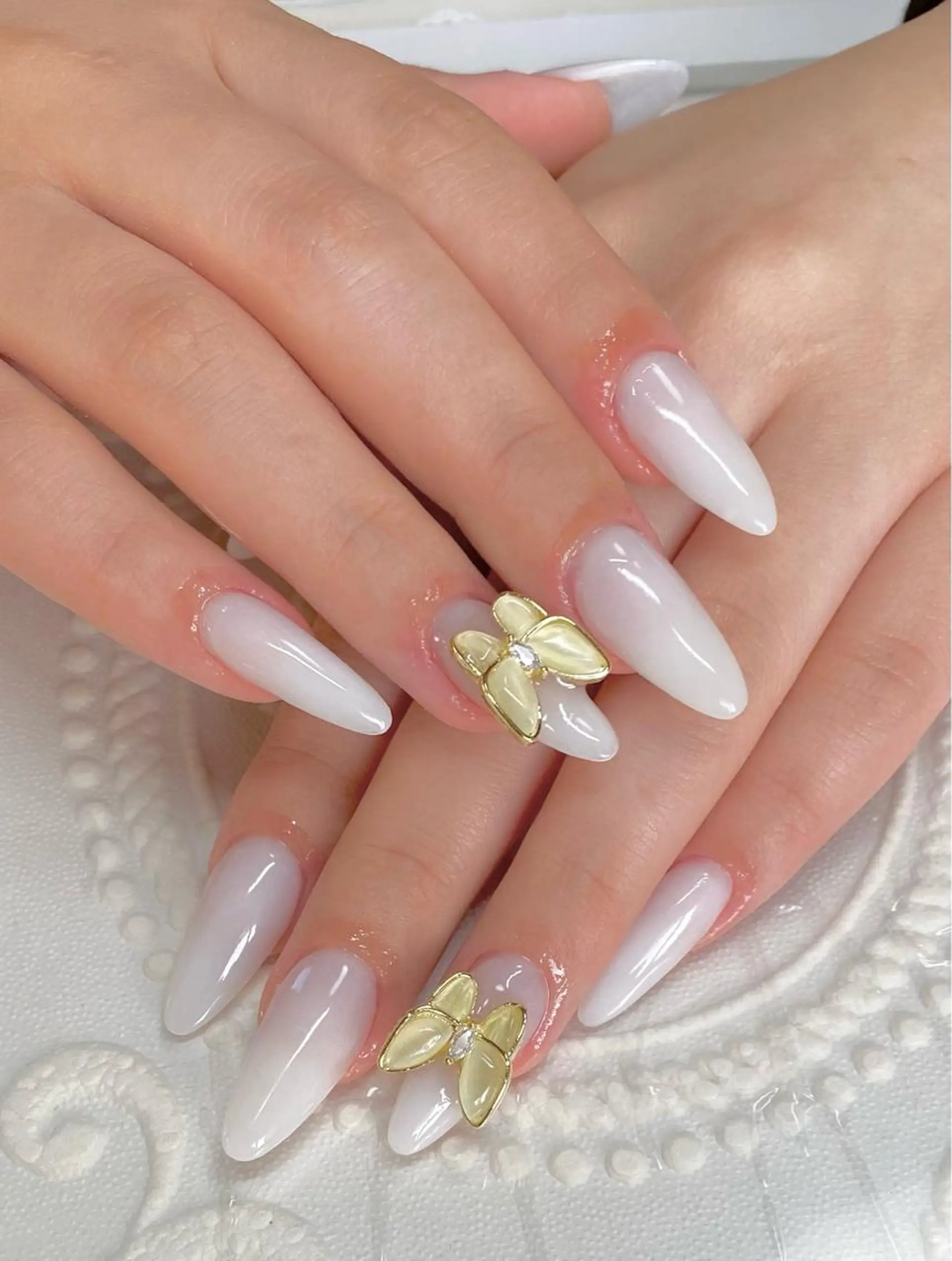 ロング ネイル ハンドネイル lune nail_2017のその他イメージ