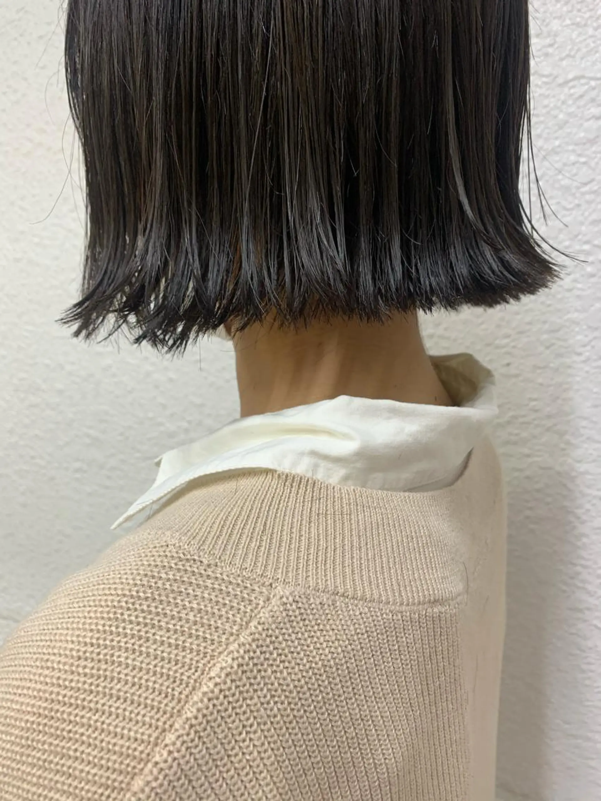 ショート 切りっぱなしボブ アッシュ ボブ 🧨ブリーチー×ボブ レイヤー💎じゅえるのヘアスタイル