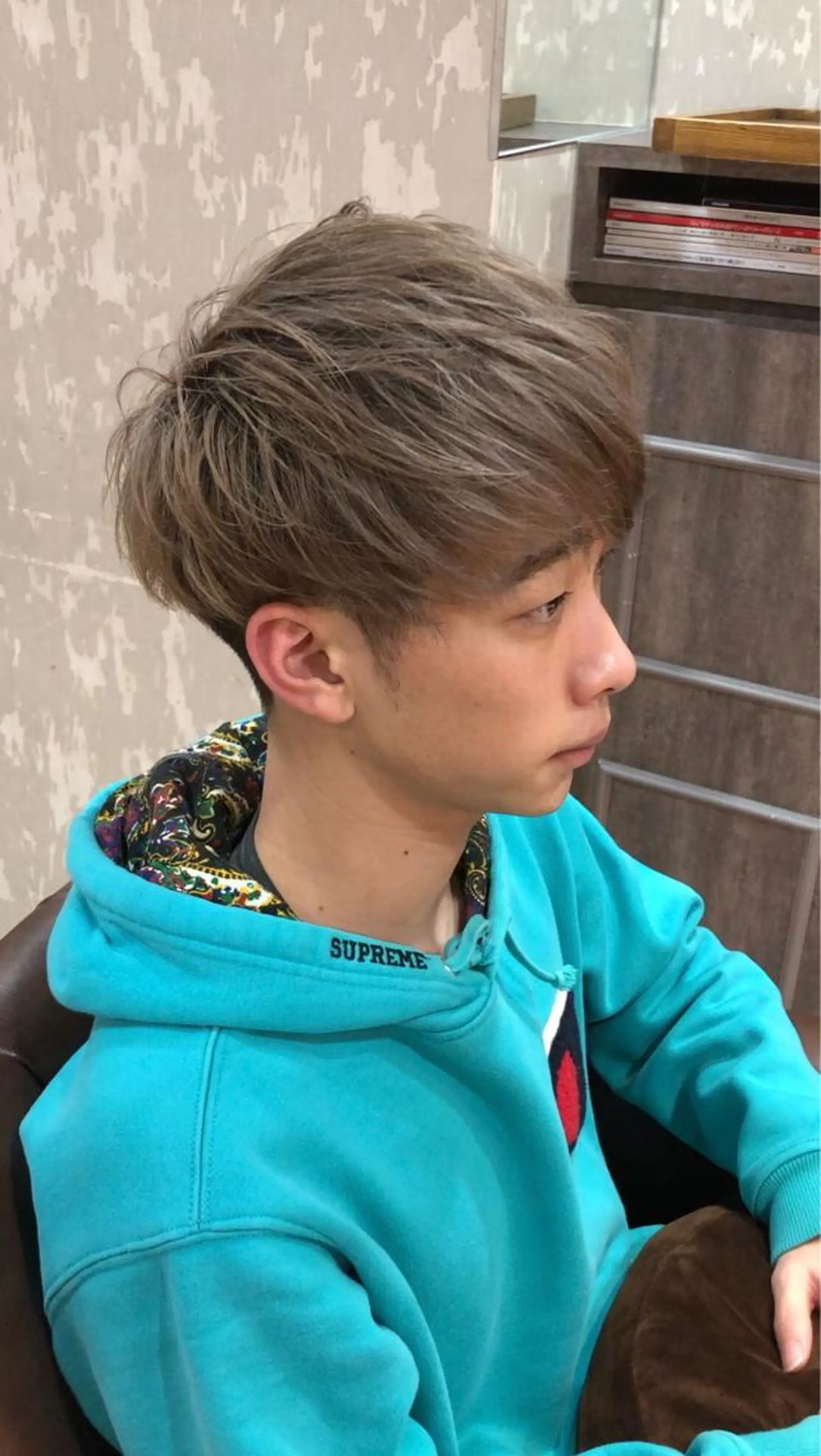 メンズ 西川 仁のヘアスタイル