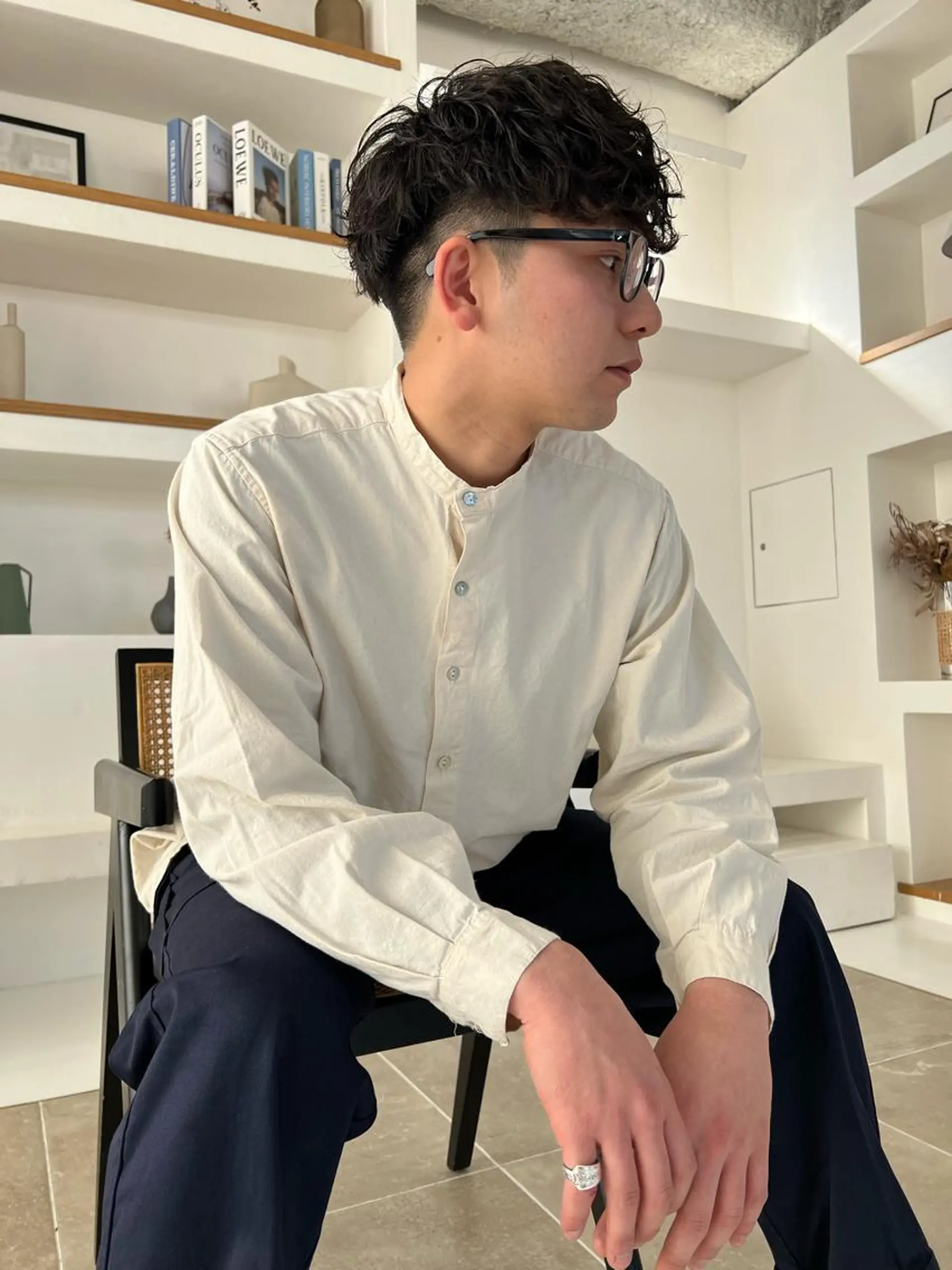 パーマ カット パーマ Cafune juntos YOLO所属・大阪美容師/ スパニスト/東本真菜のヘアスタイル