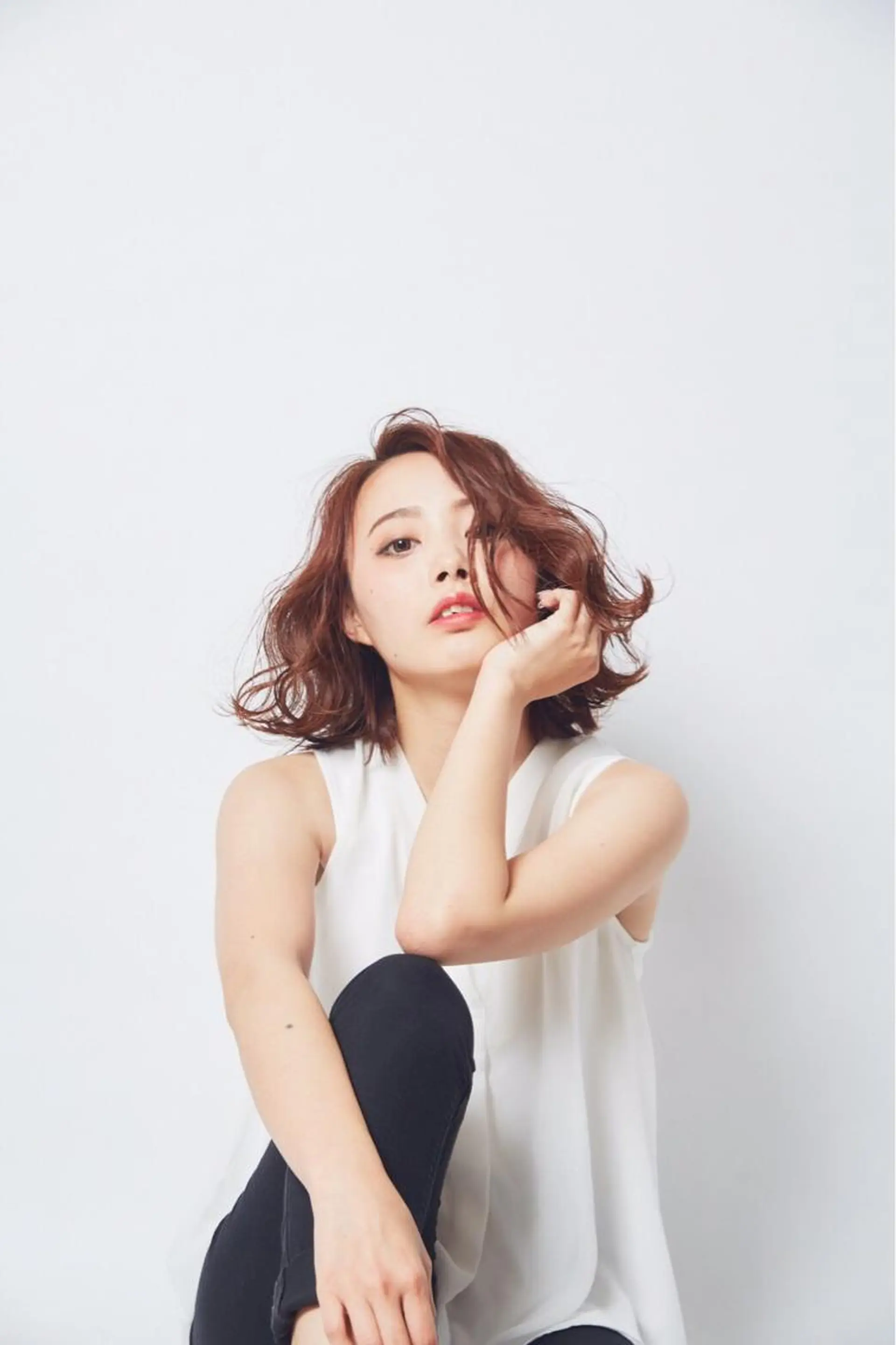 ショート カラー パーマ ヘアアレンジ メンズ キッズ ネイル マツエク・マツパ アティリー 西梅田のヘアスタイル