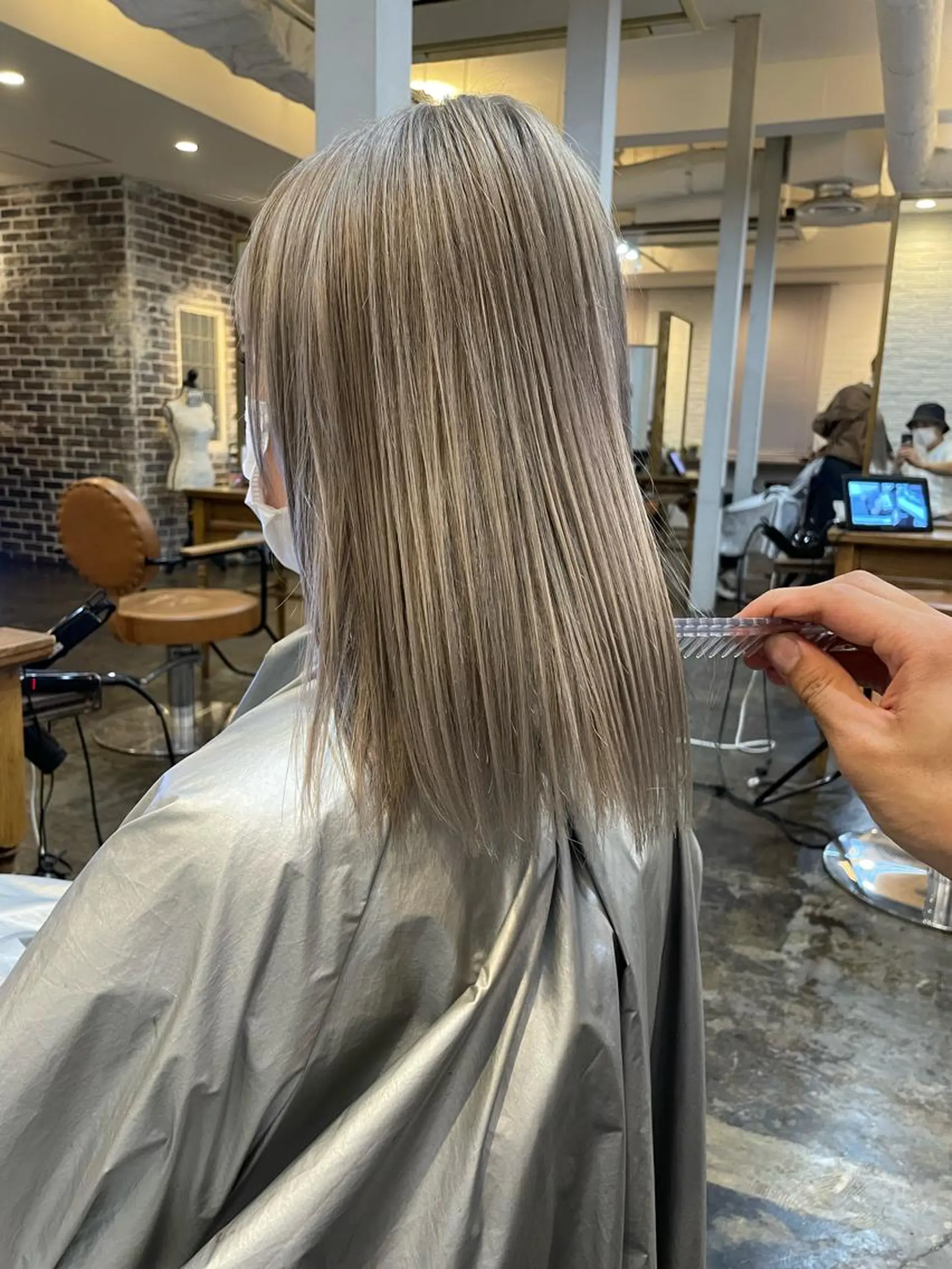 ミディアム カラー 髪質改善 【KEIKI】のヘアスタイル