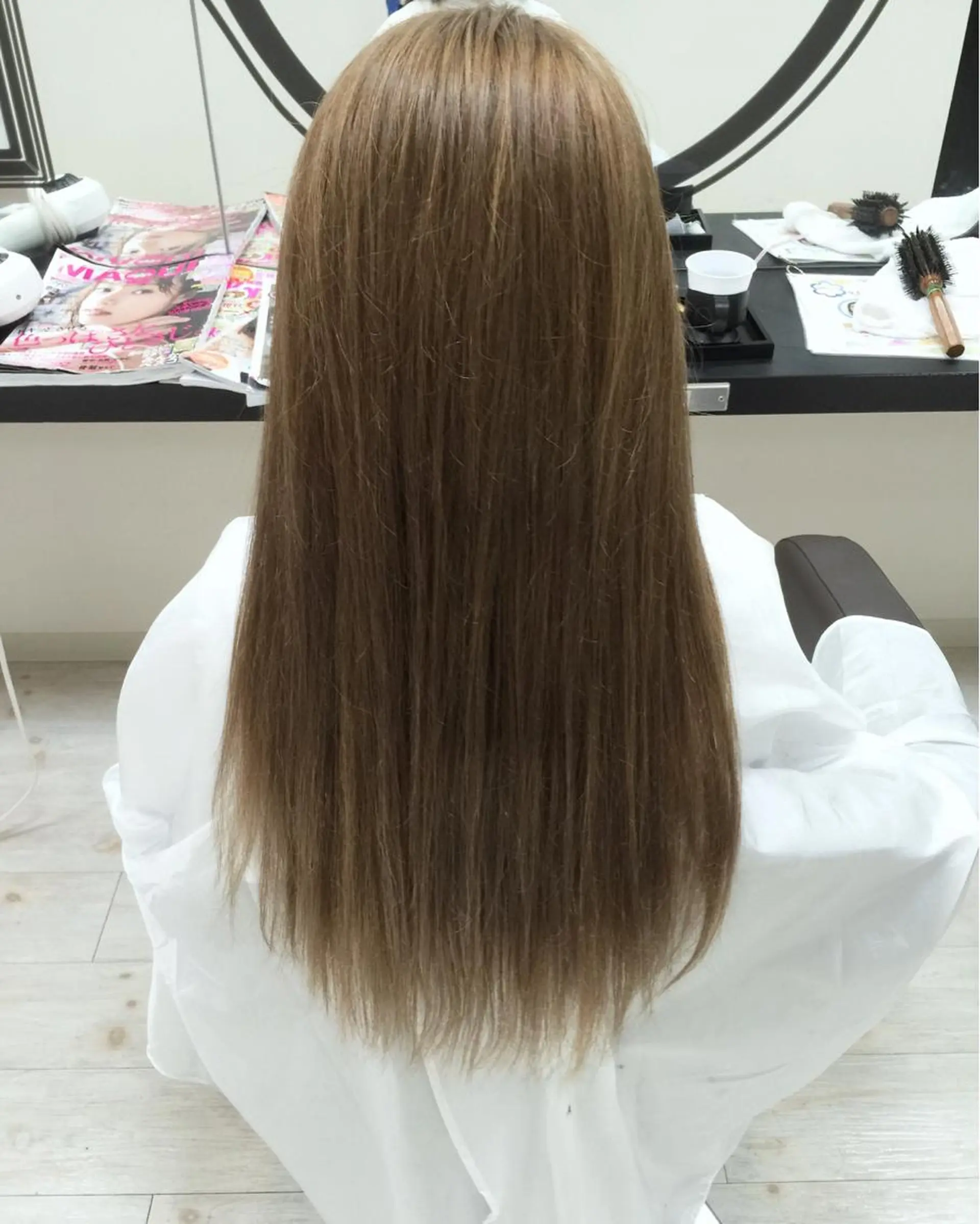 ロング カラー パーマ ヘアアレンジ メンズ キッズ ネイル マツエク・マツパ 子どものヘアアレンジ カット ヘアカラー パーマ 縮毛矯正 トリートメント ヘッドスパ Lien 深井店のヘアスタイル