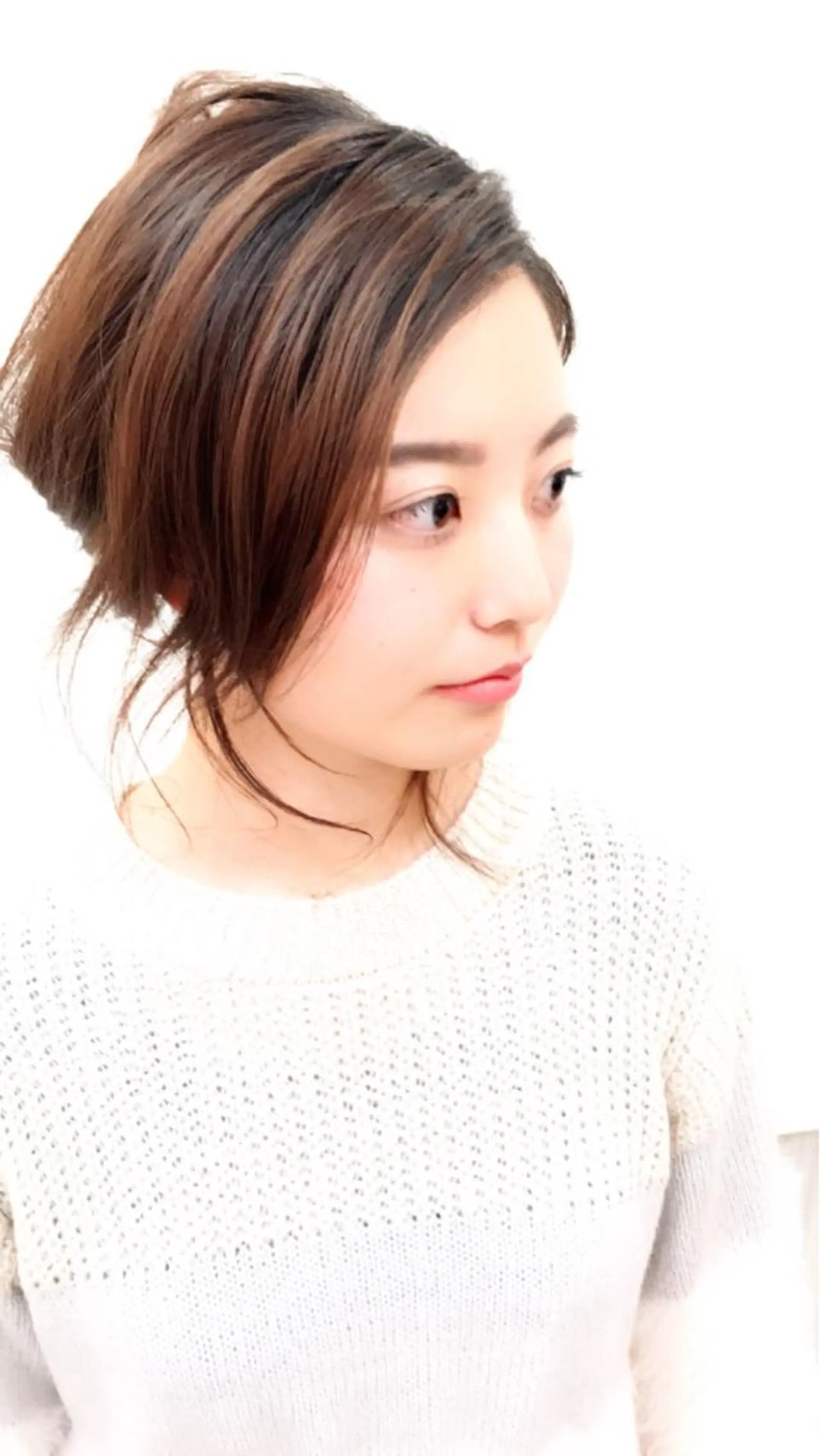 セミロング カラー ヘアアレンジ トータルビューティー K:R鶴川のヘアスタイル